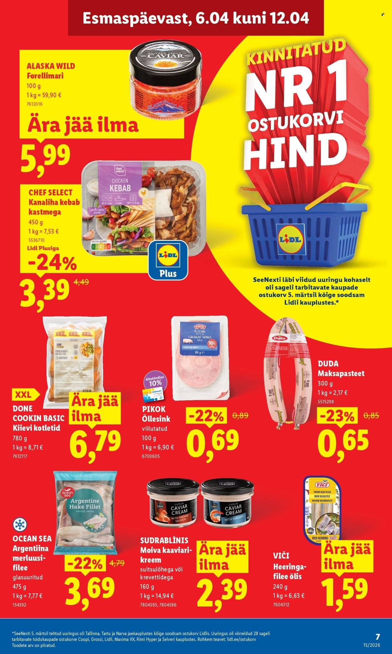 LIDL kliendileht - Kliendileht