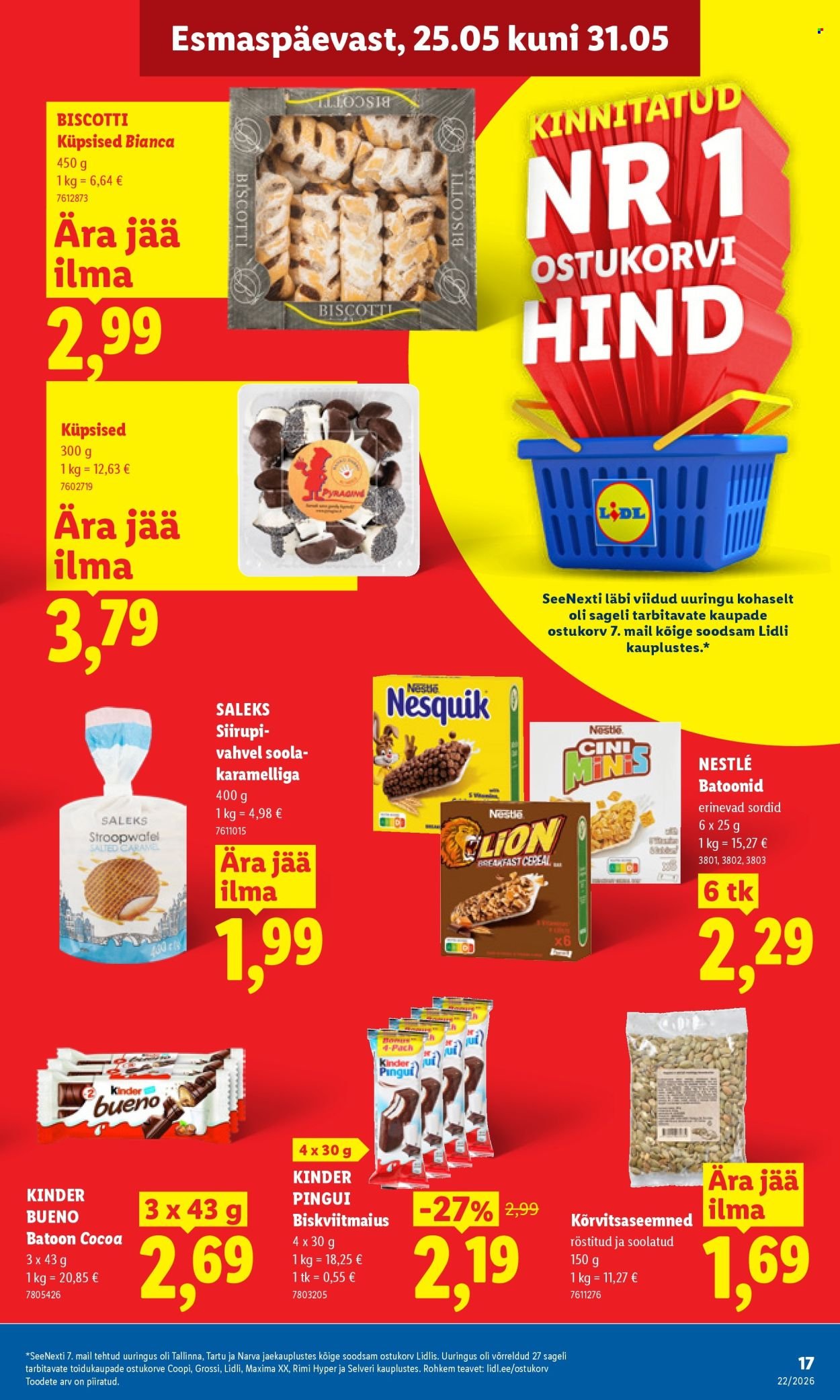 LIDL kliendileht - Kliendileht