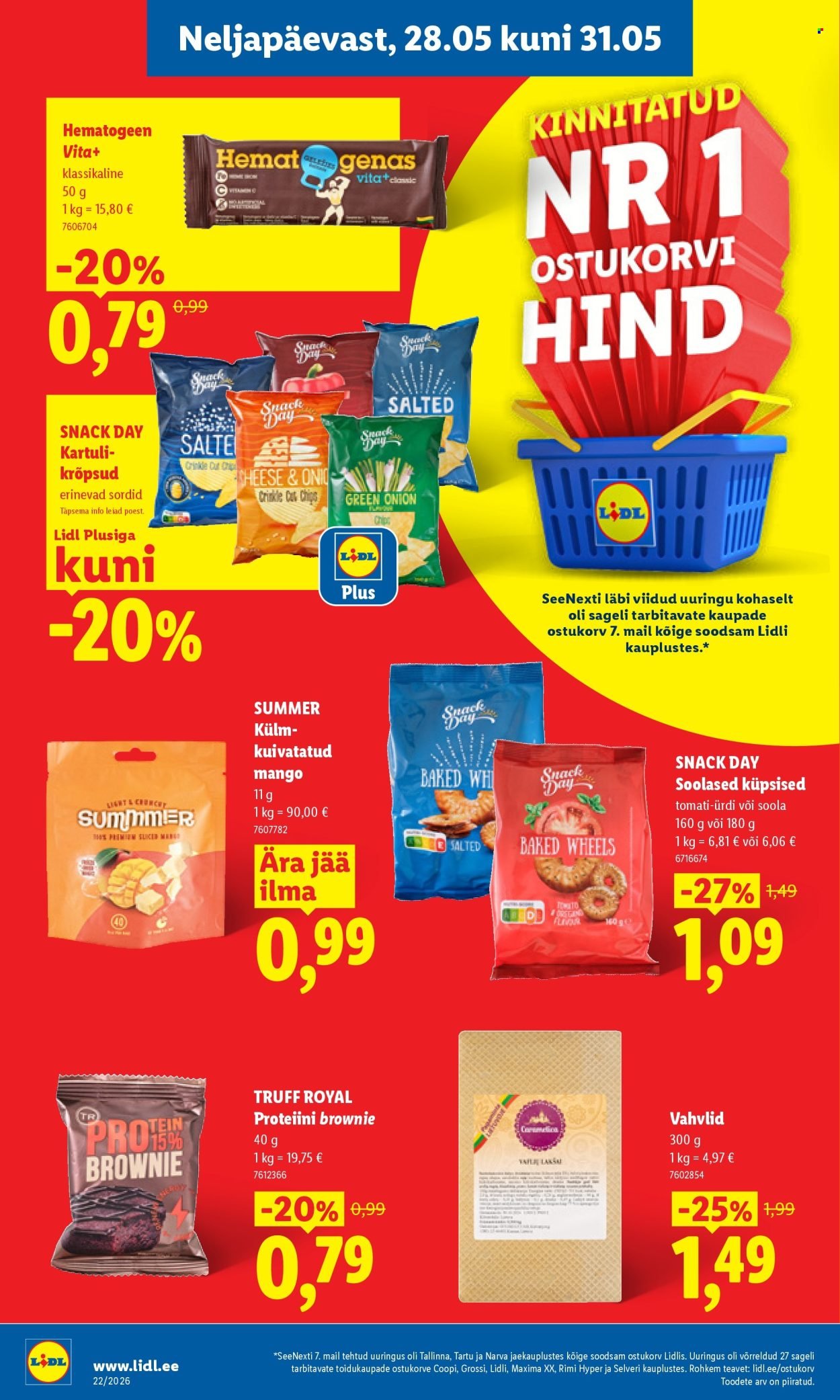 LIDL kliendileht - Kliendileht