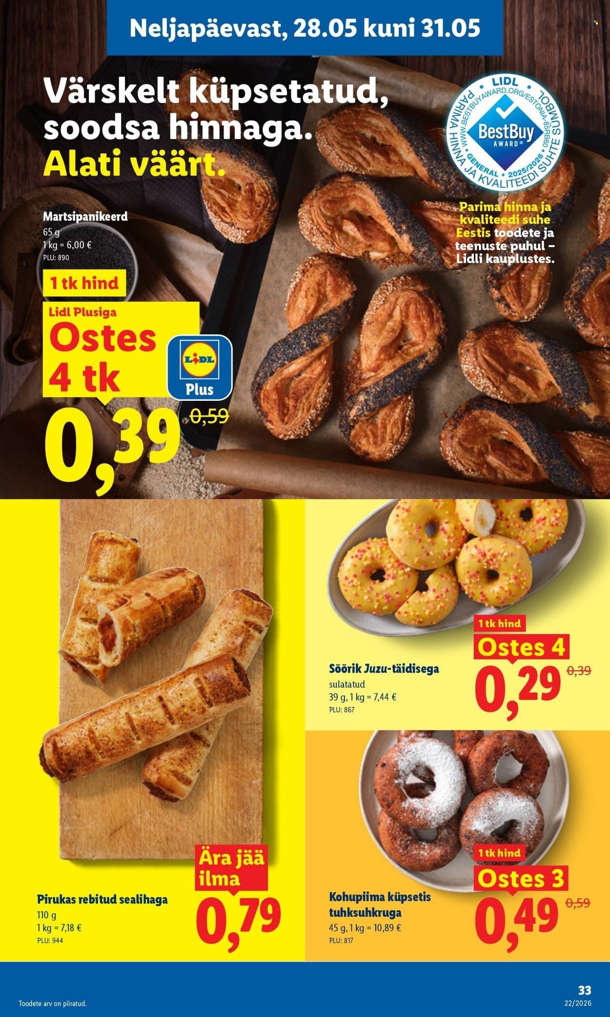 LIDL kliendileht - Kliendileht