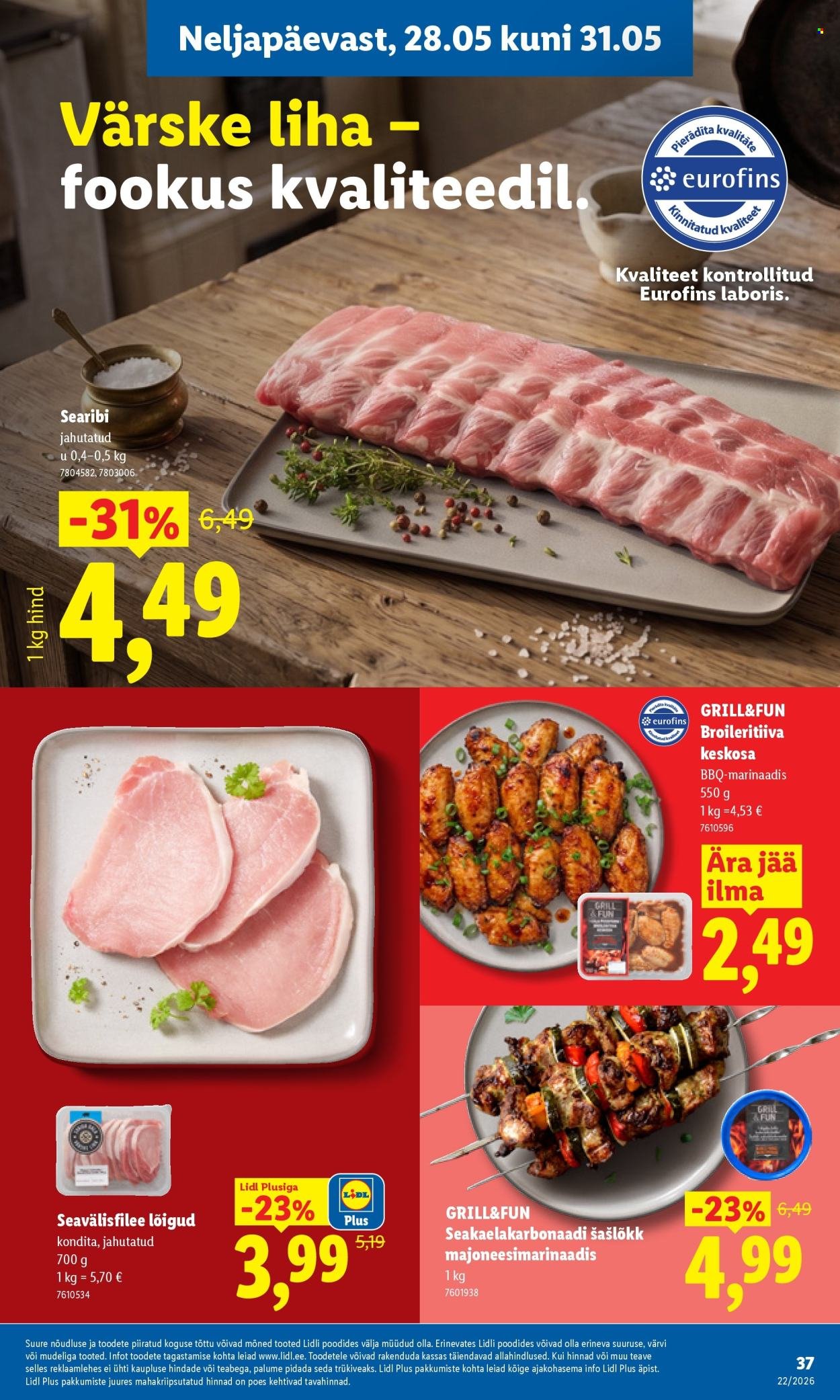 LIDL kliendileht - Kliendileht