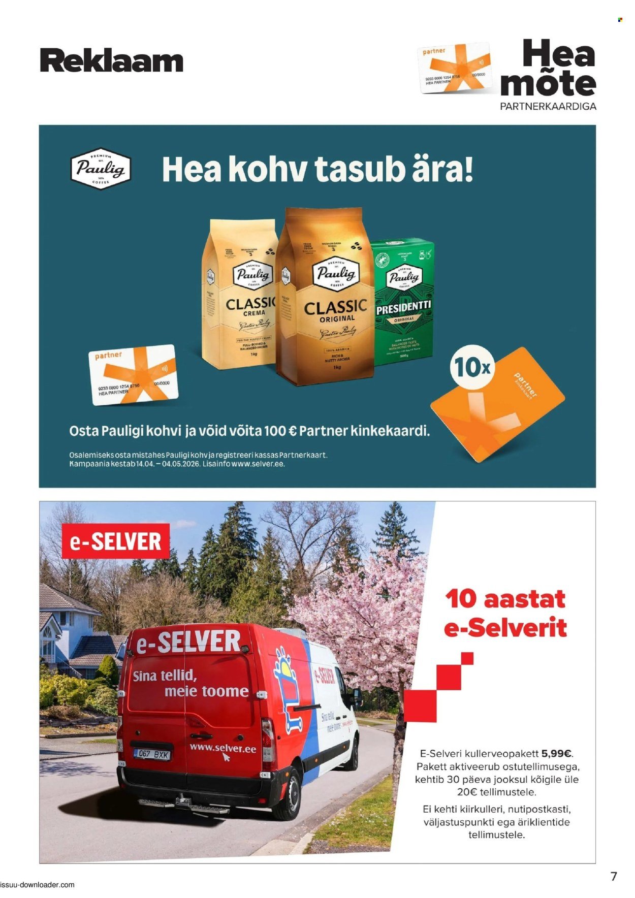 SELVER kliendileht - Hea mõte