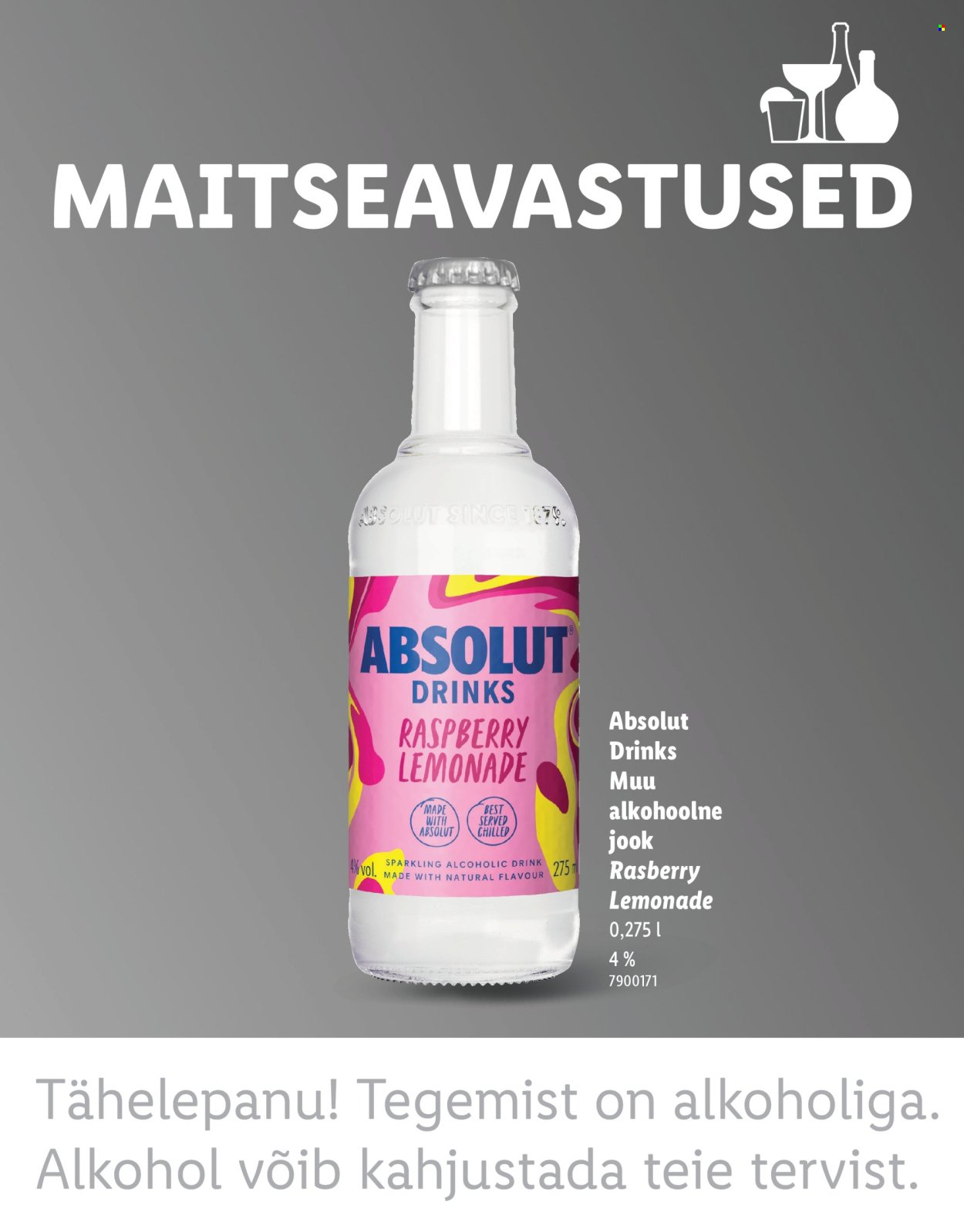 LIDL kliendileht - MAITSEAVASTUSED