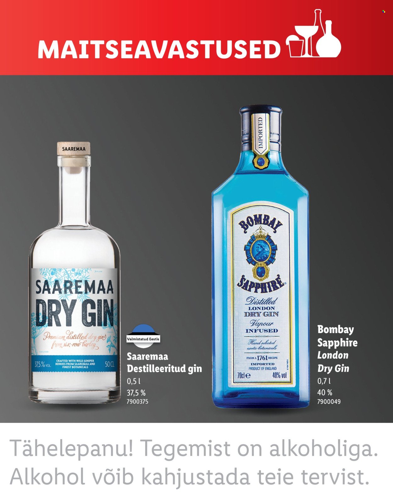 LIDL kliendileht - MAITSEAVASTUSED