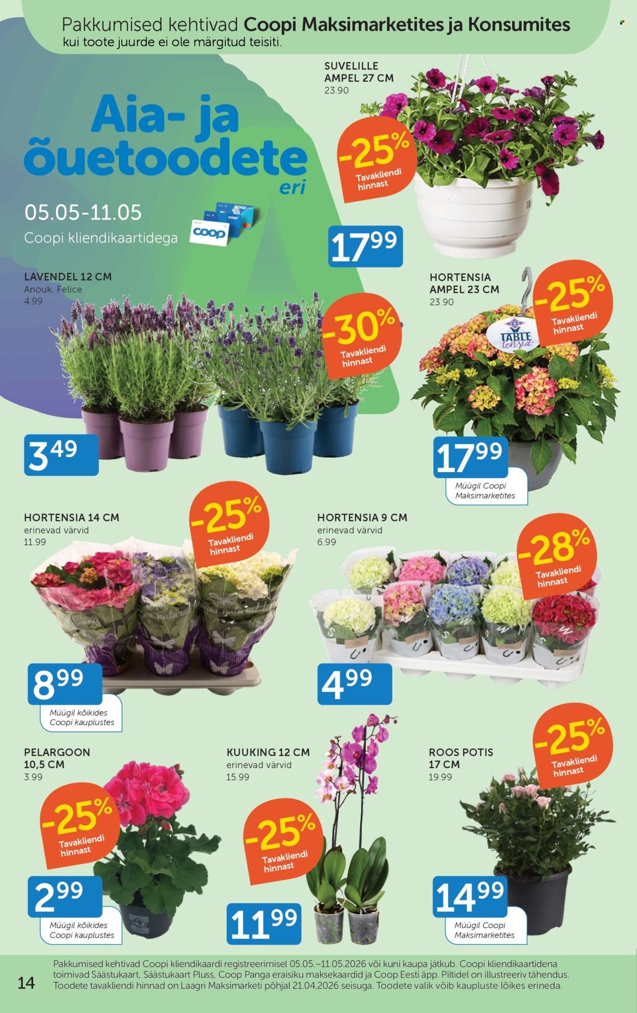 COOP kliendileht - Alates 5.05.2026
