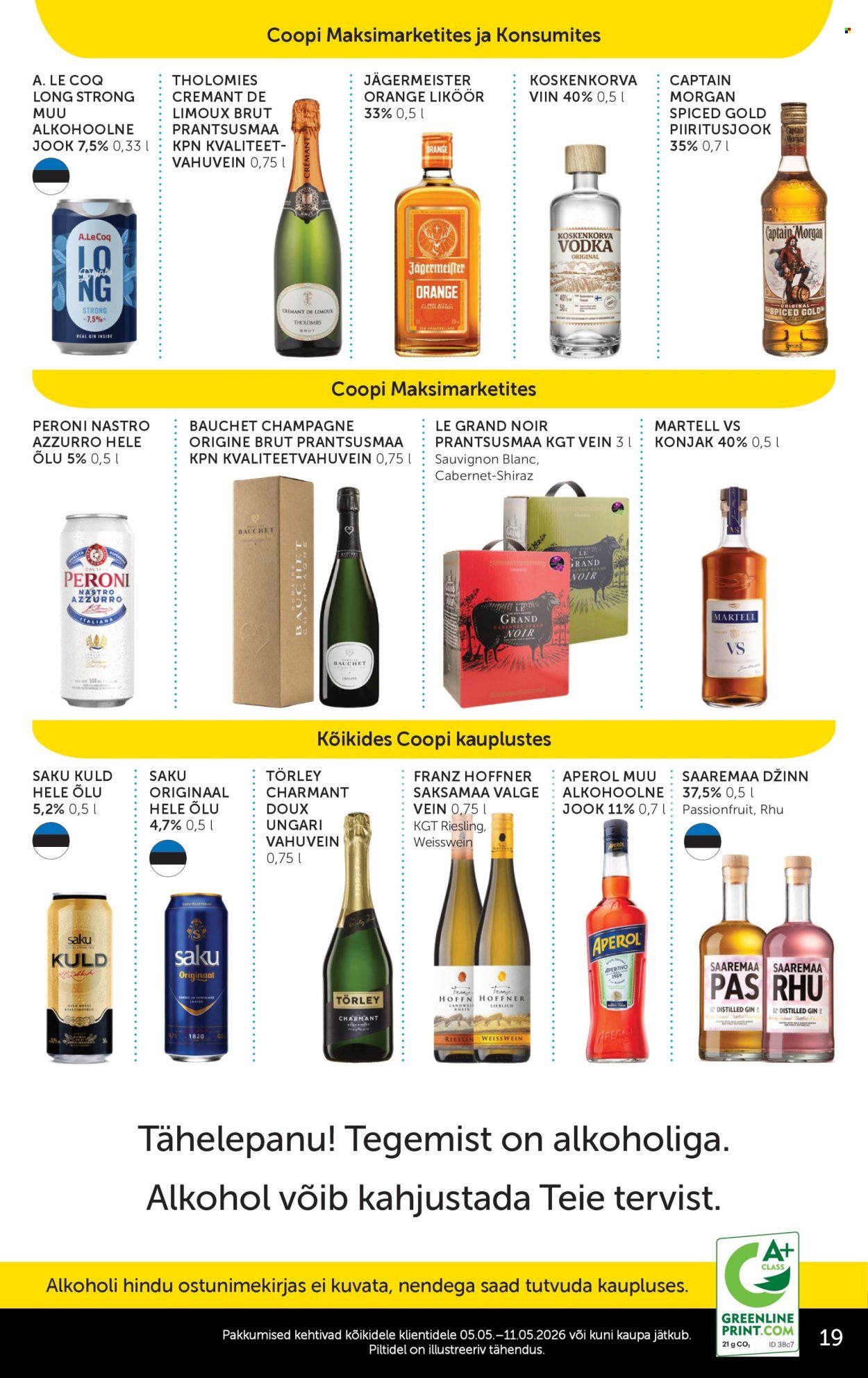 COOP kliendileht - Alates 5.05.2026