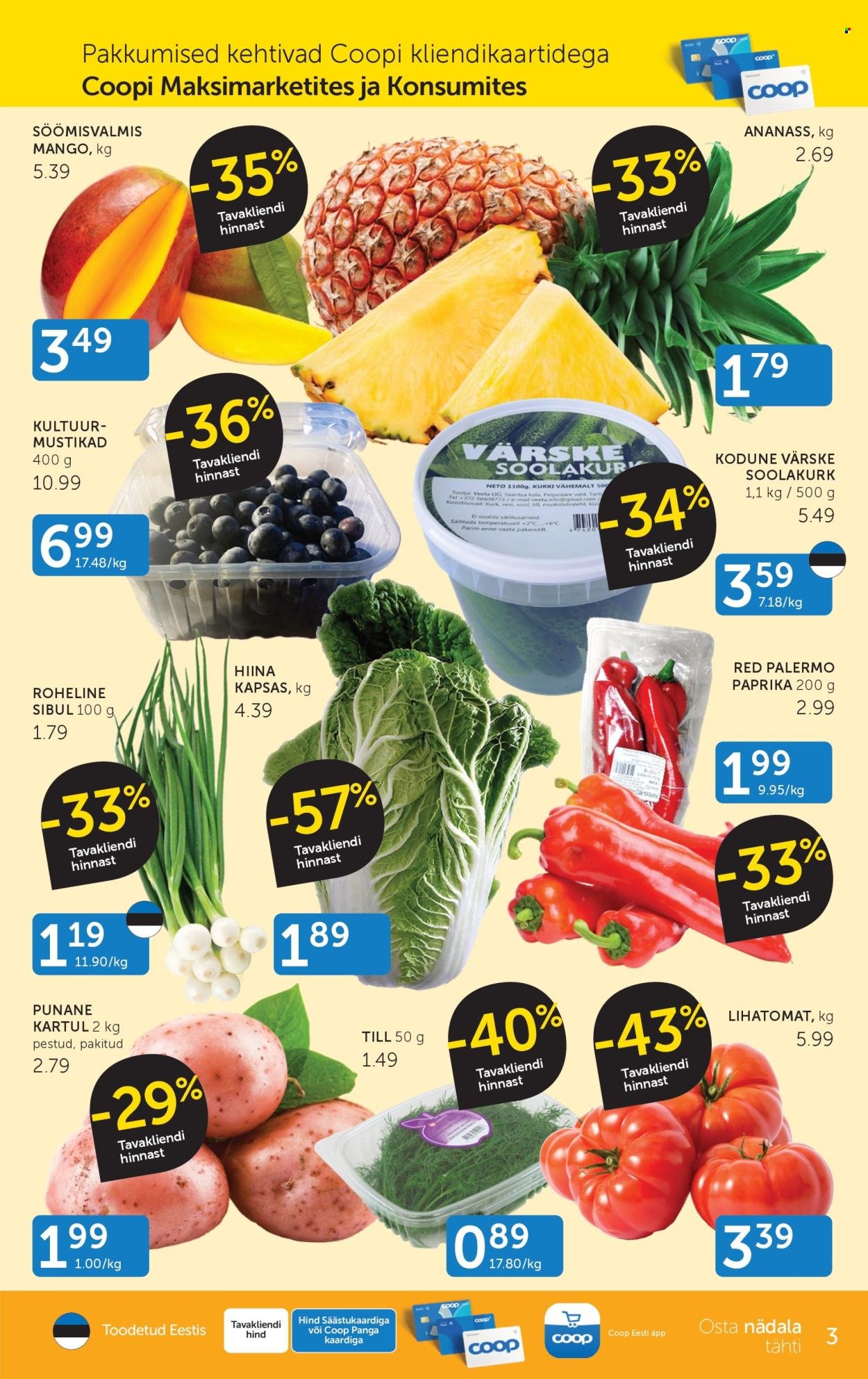 COOP kliendileht - Alates 5.05.2026