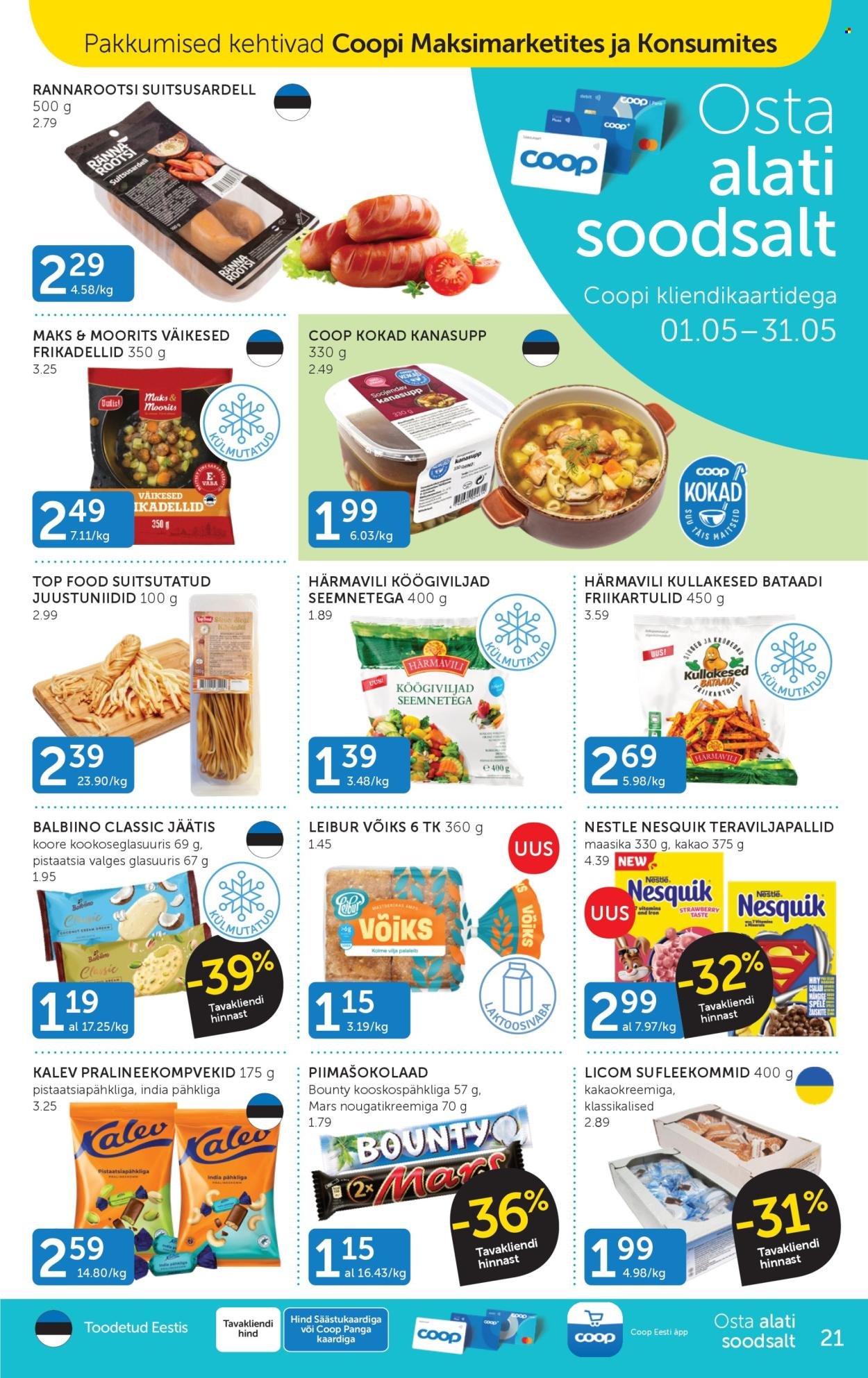 COOP kliendileht - Alates 5.05.2026