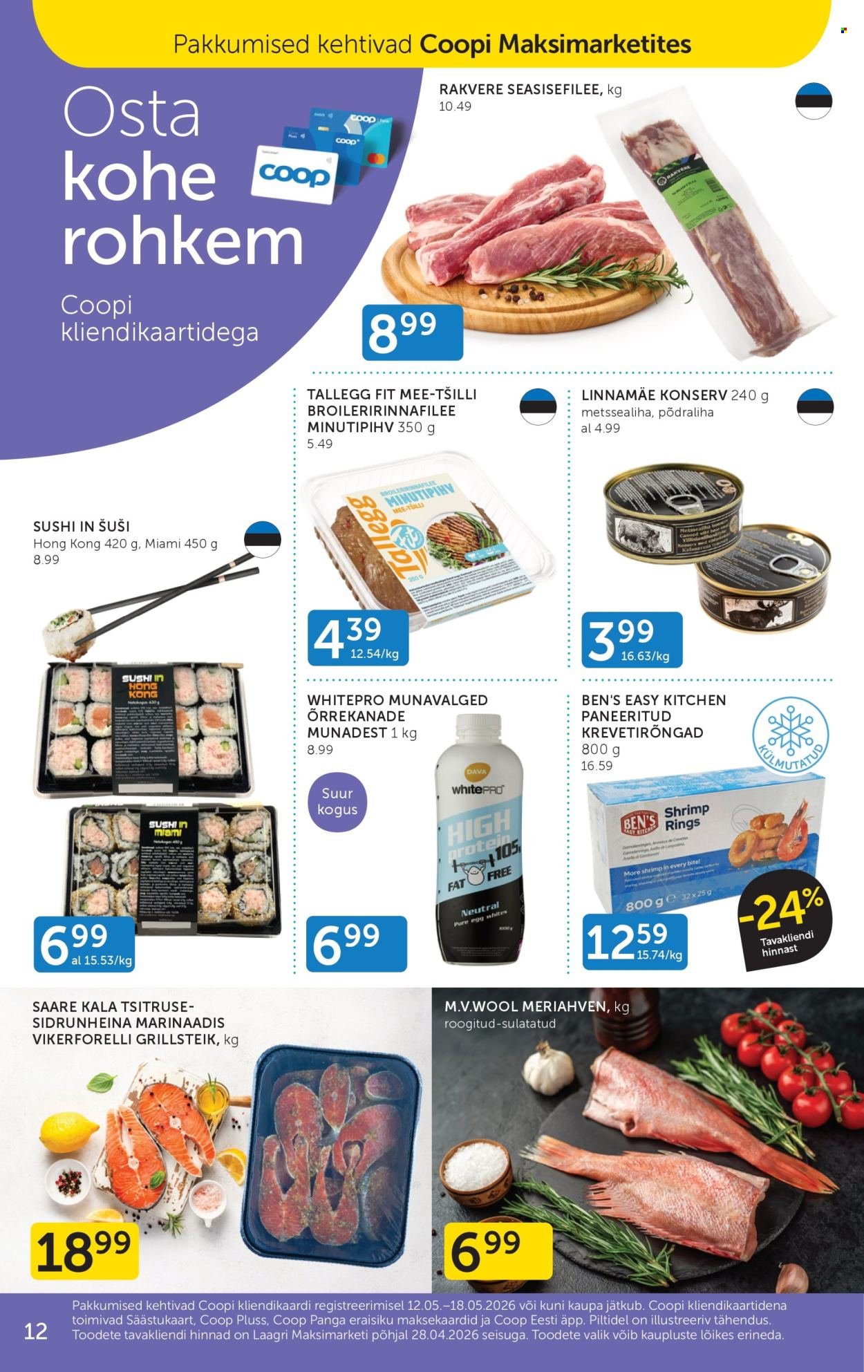 COOP kliendileht - Alates 12.05.2026