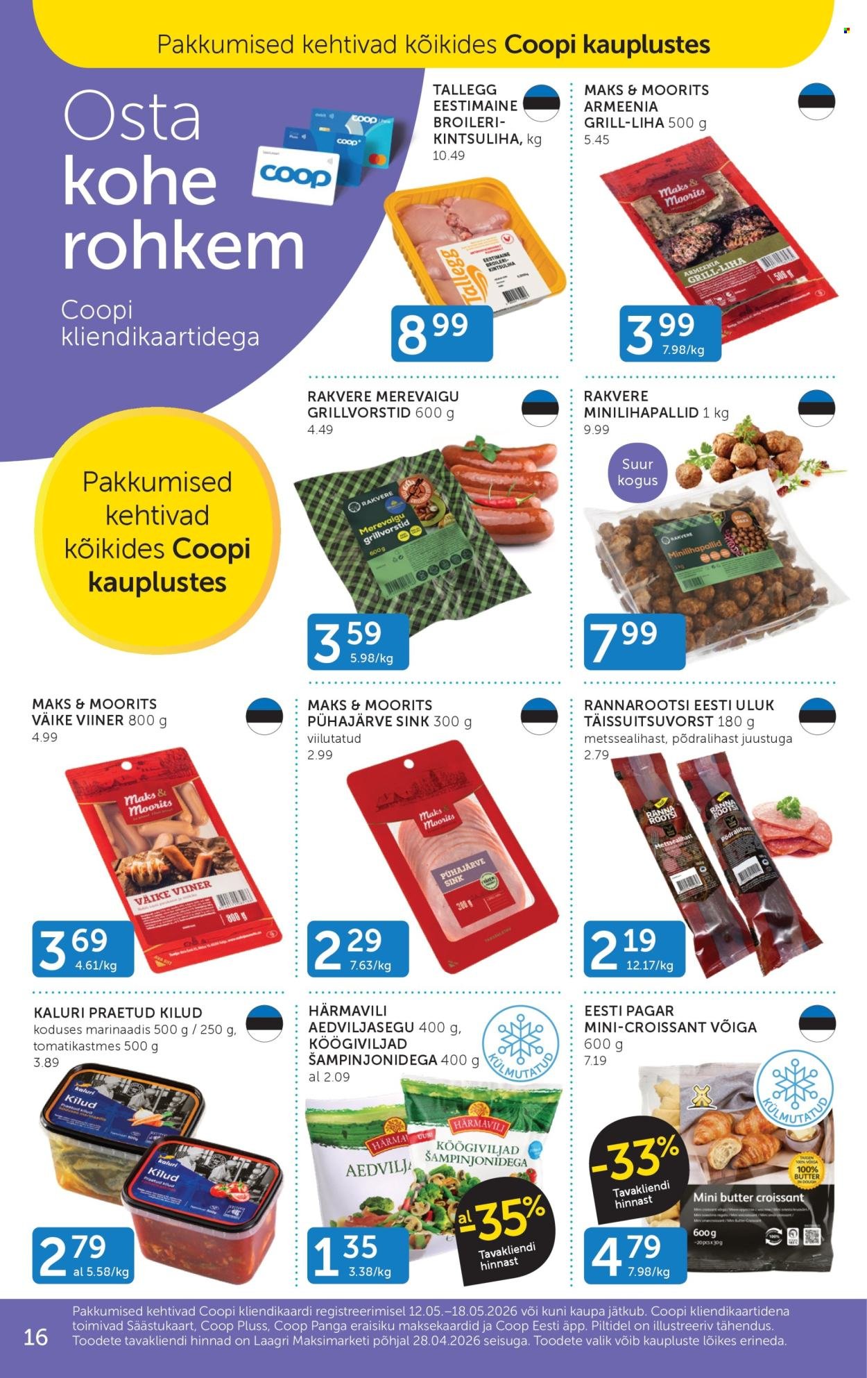 COOP kliendileht - Alates 12.05.2026