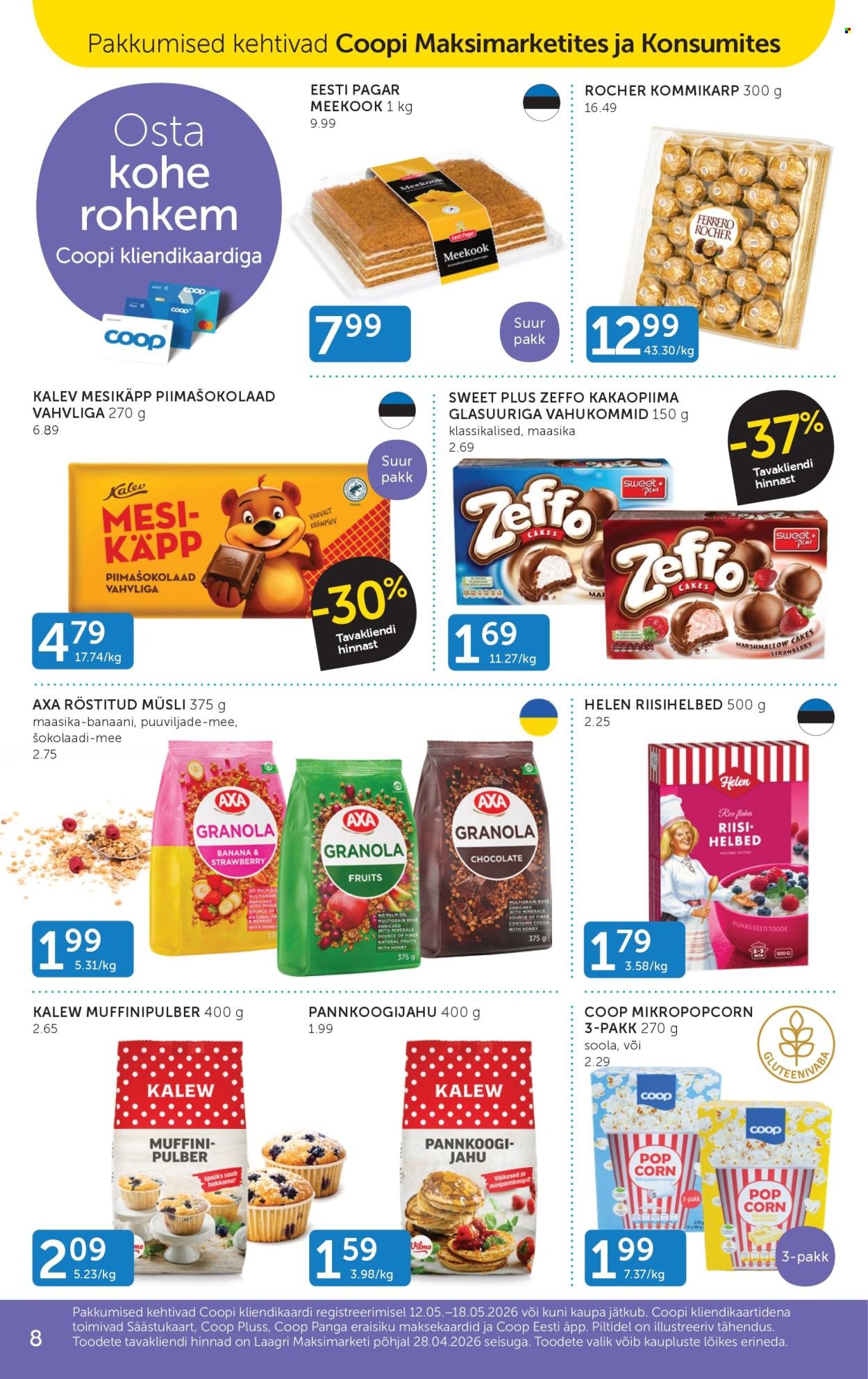 COOP kliendileht - Alates 12.05.2026