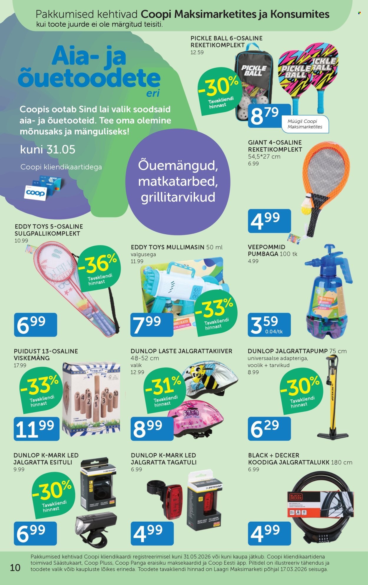 COOP kliendileht - Alates 12.05.2026