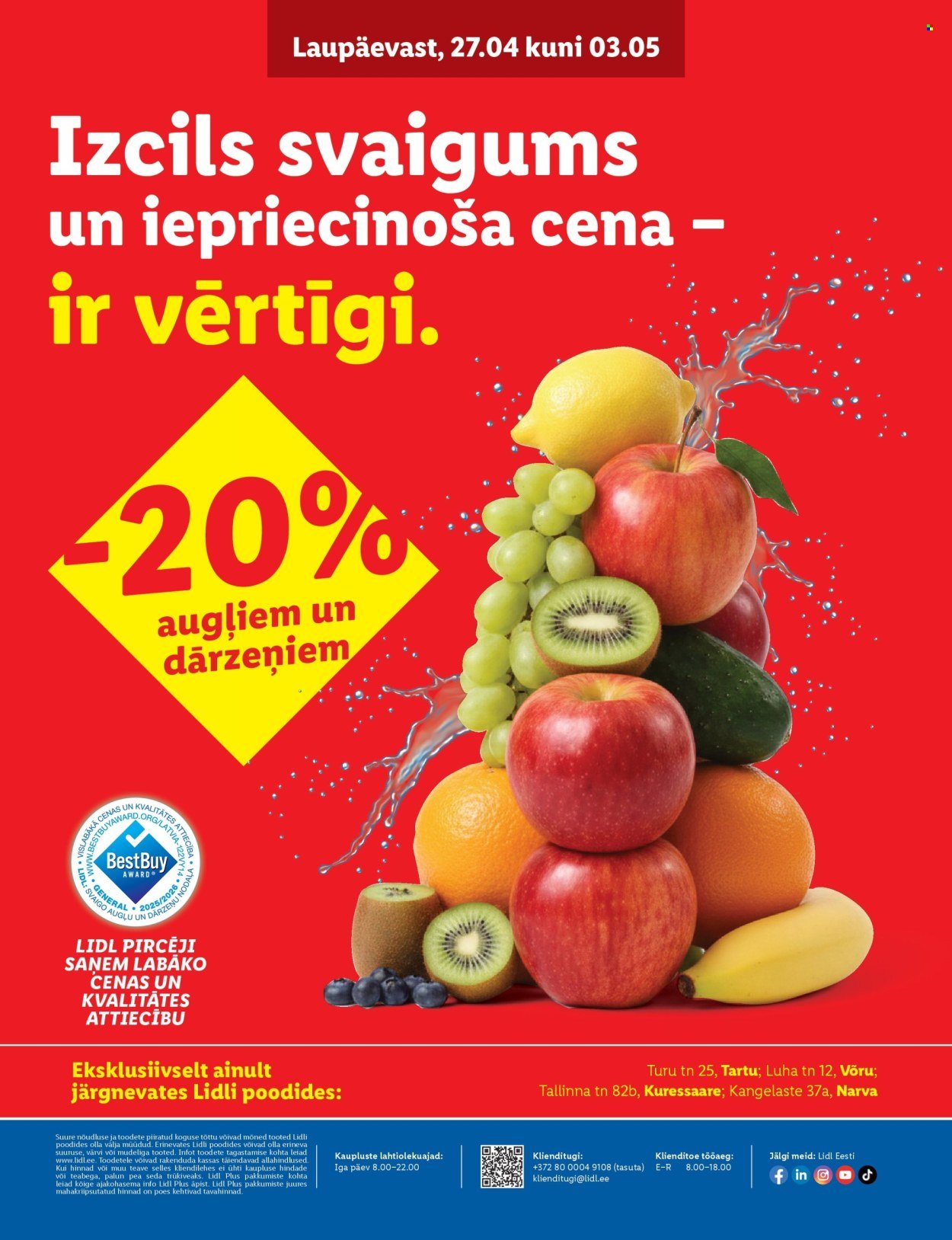 LIDL kliendileht - Allahindluste tormijooks