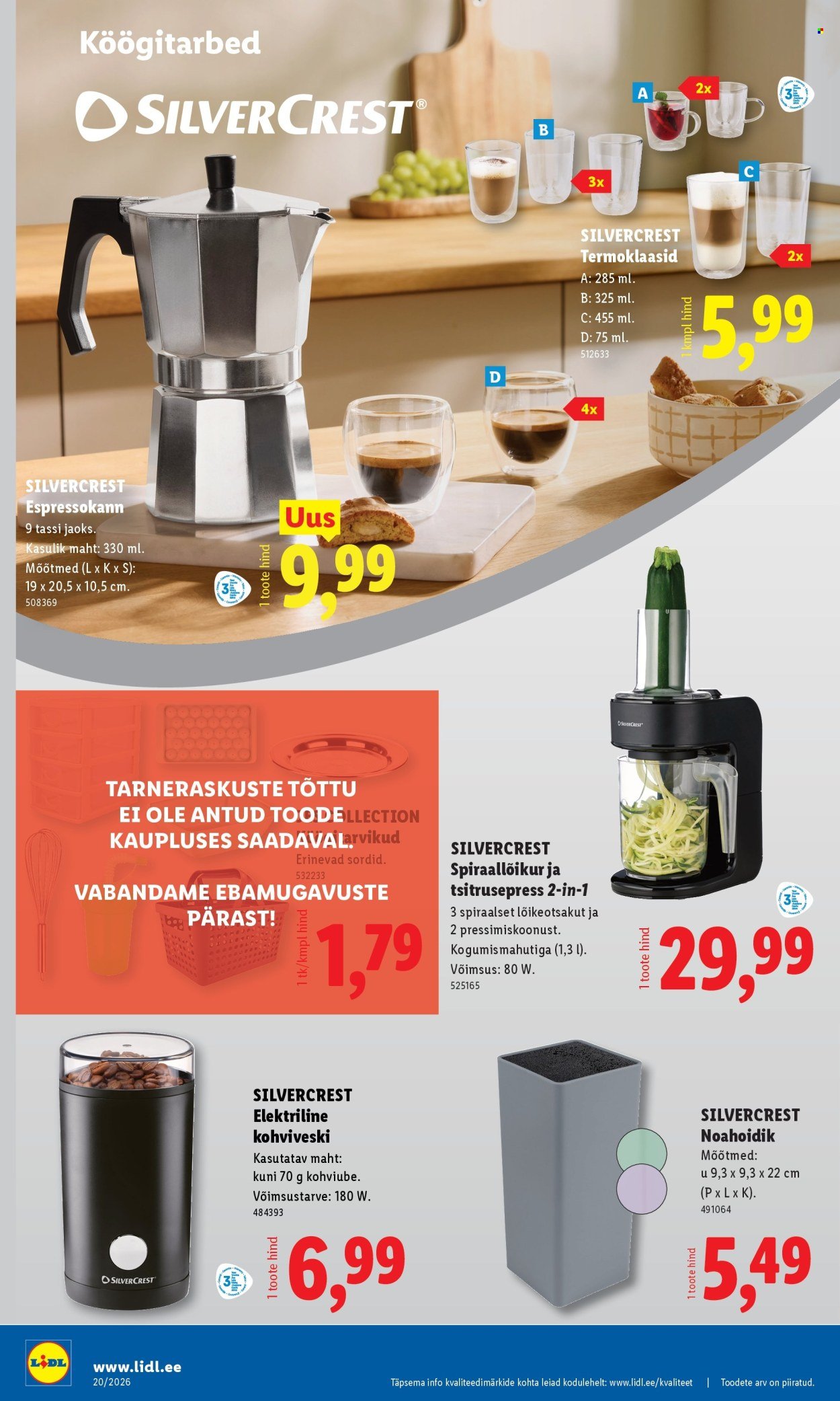 LIDL kliendileht - Tööstuskaupade pakkumised