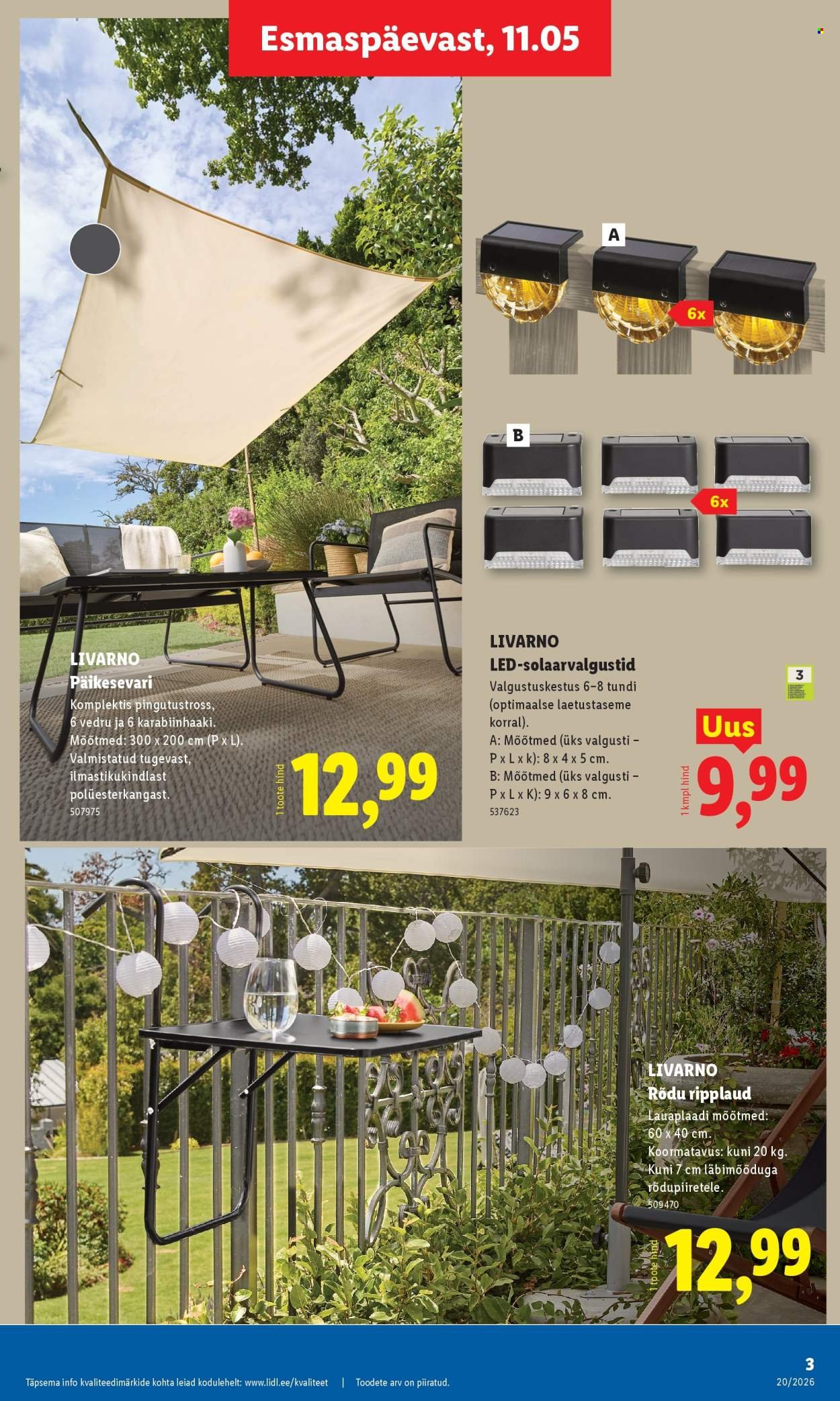 LIDL kliendileht - Tööstuskaupade pakkumised