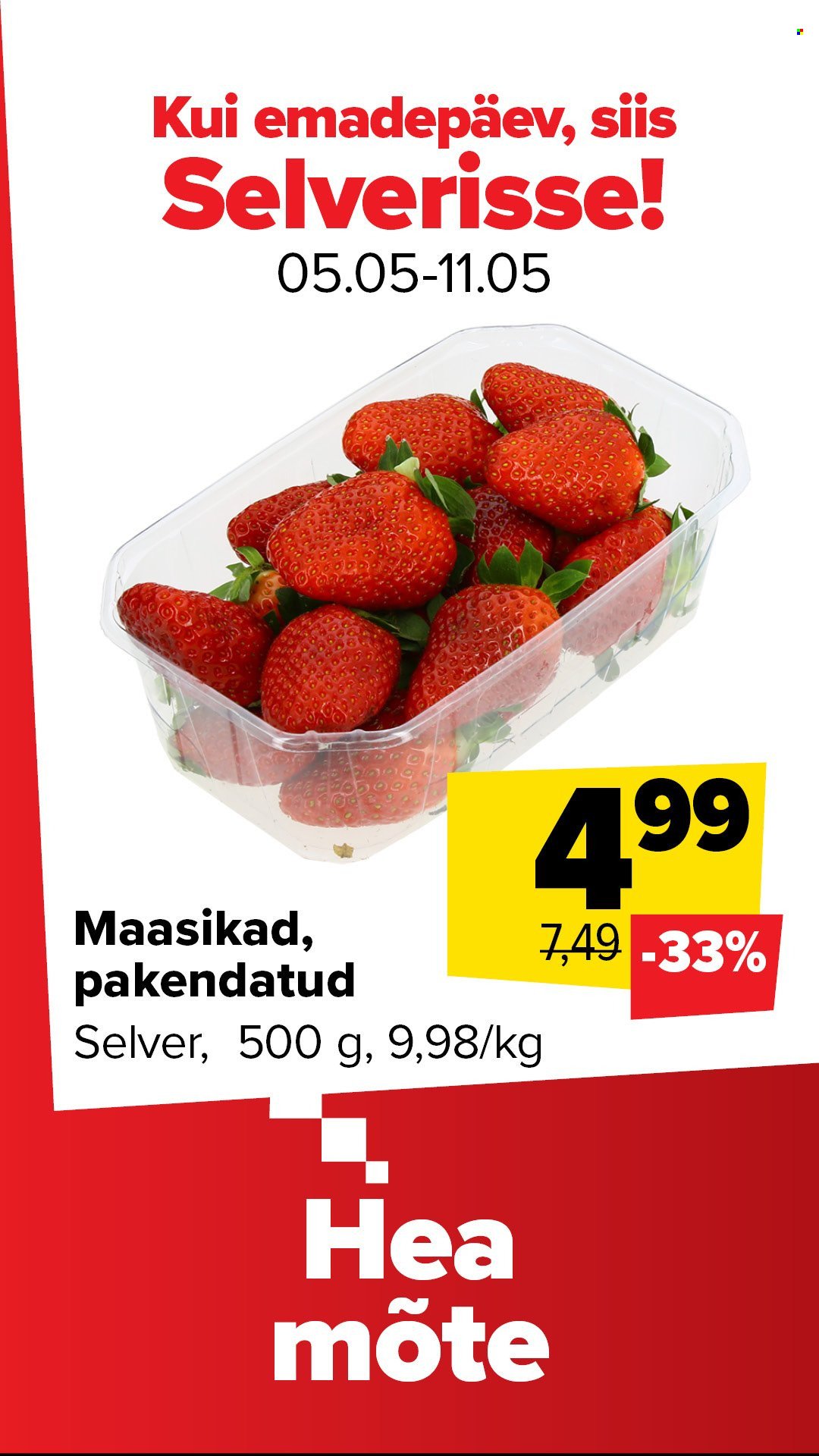 SELVER kliendileht - Nädala parim hind