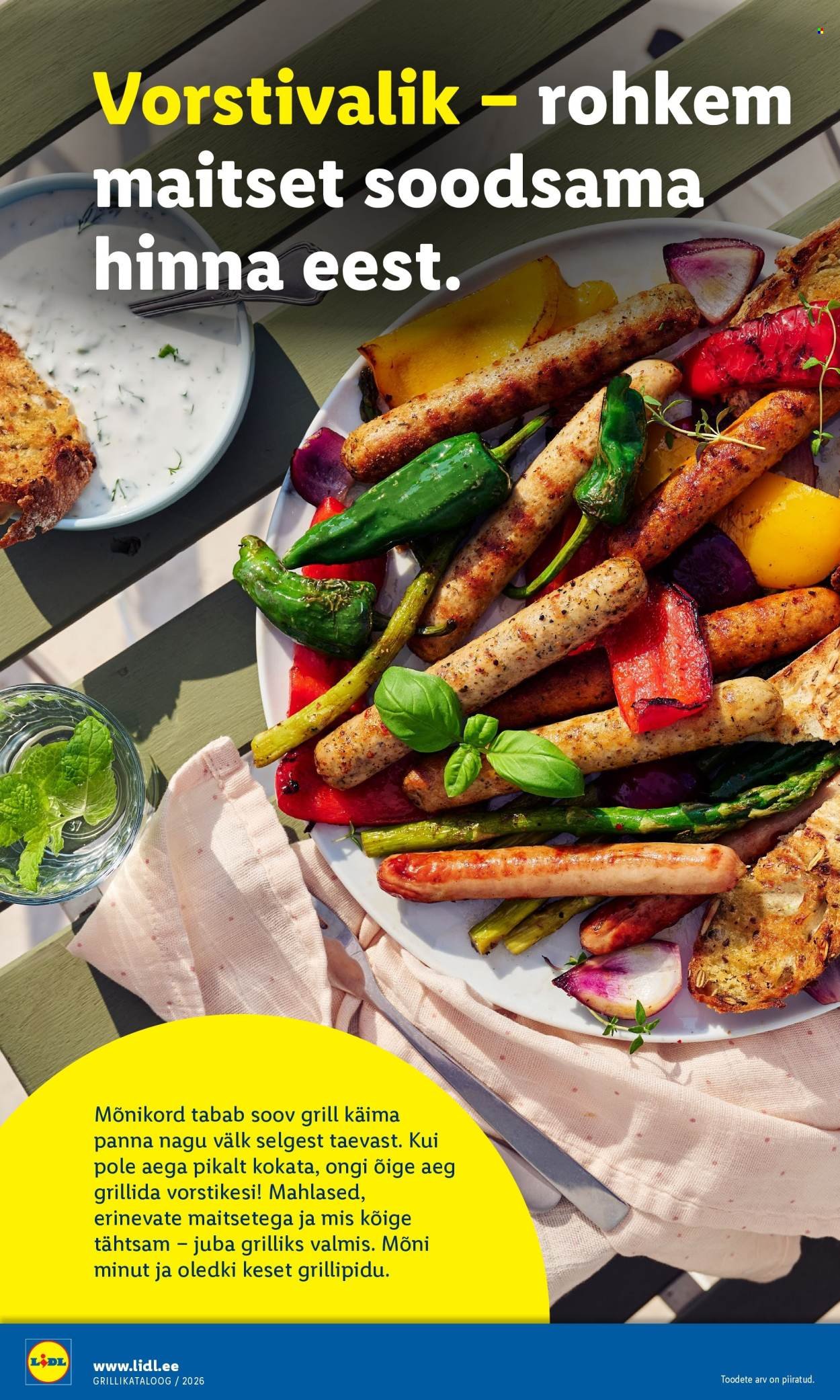 LIDL kliendileht - Grilli kataloog