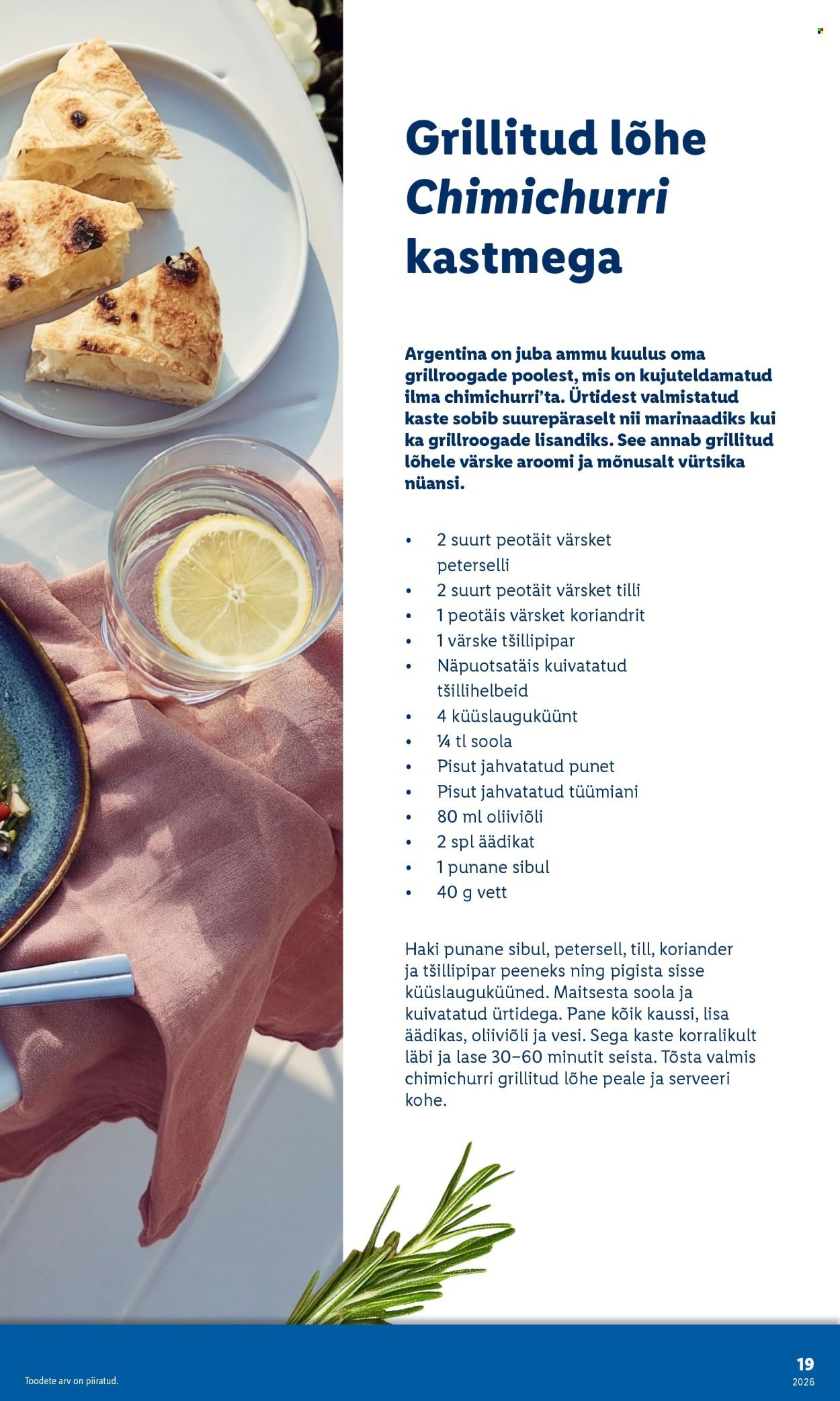 LIDL kliendileht - Grilli kataloog