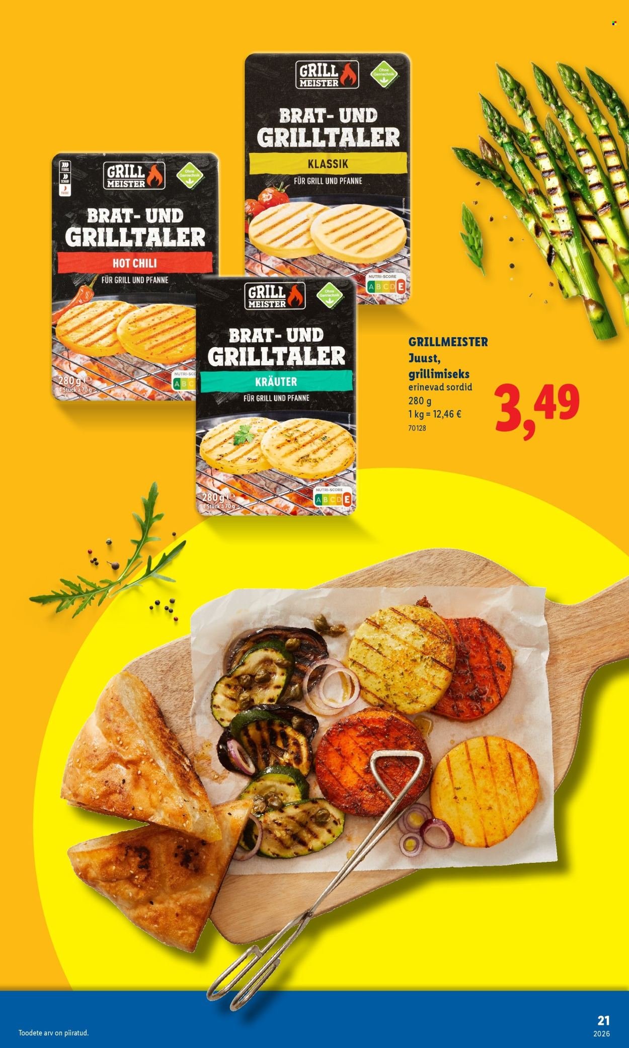 LIDL kliendileht - Grilli kataloog