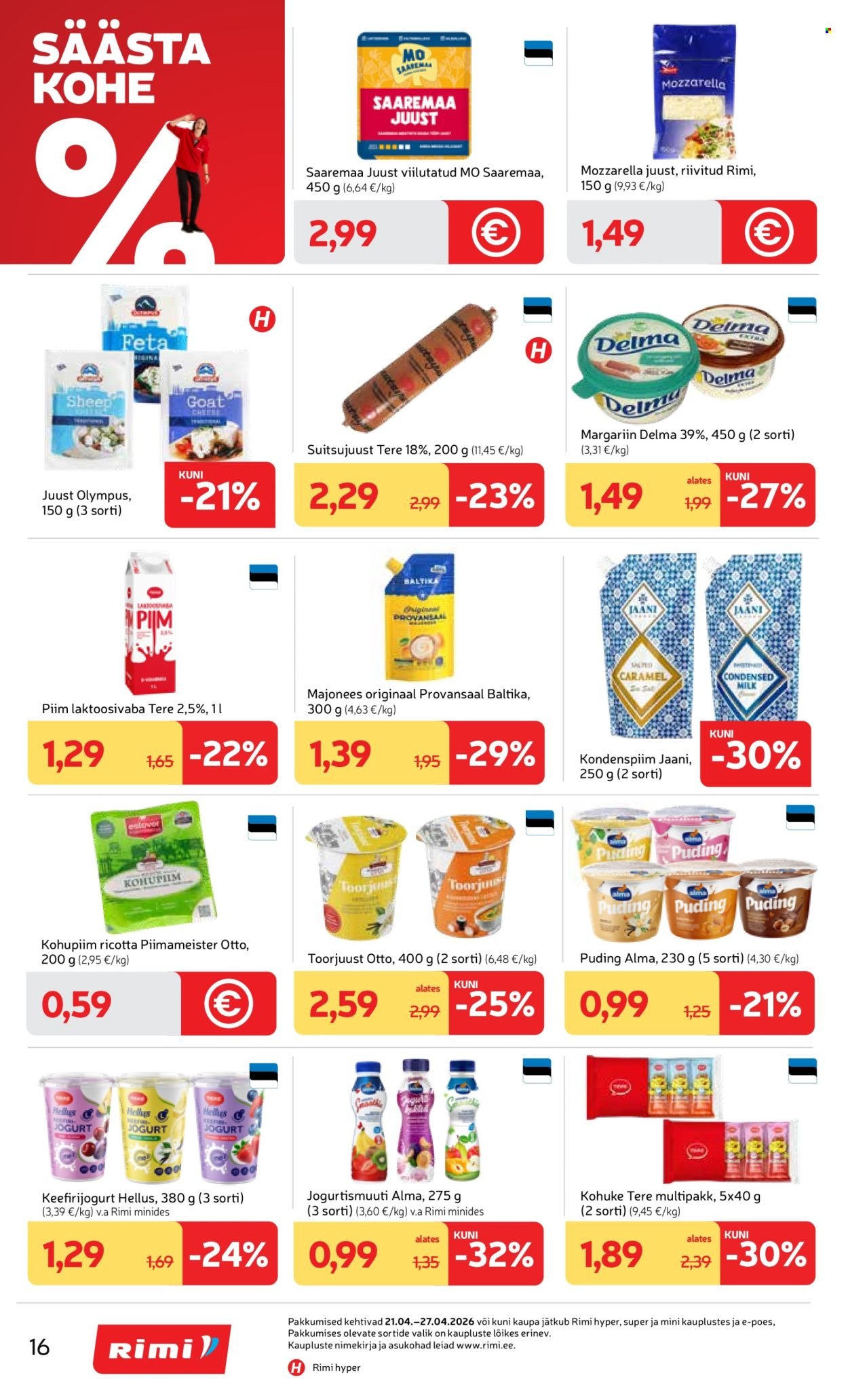 RIMI kliendileht - Kliendileht