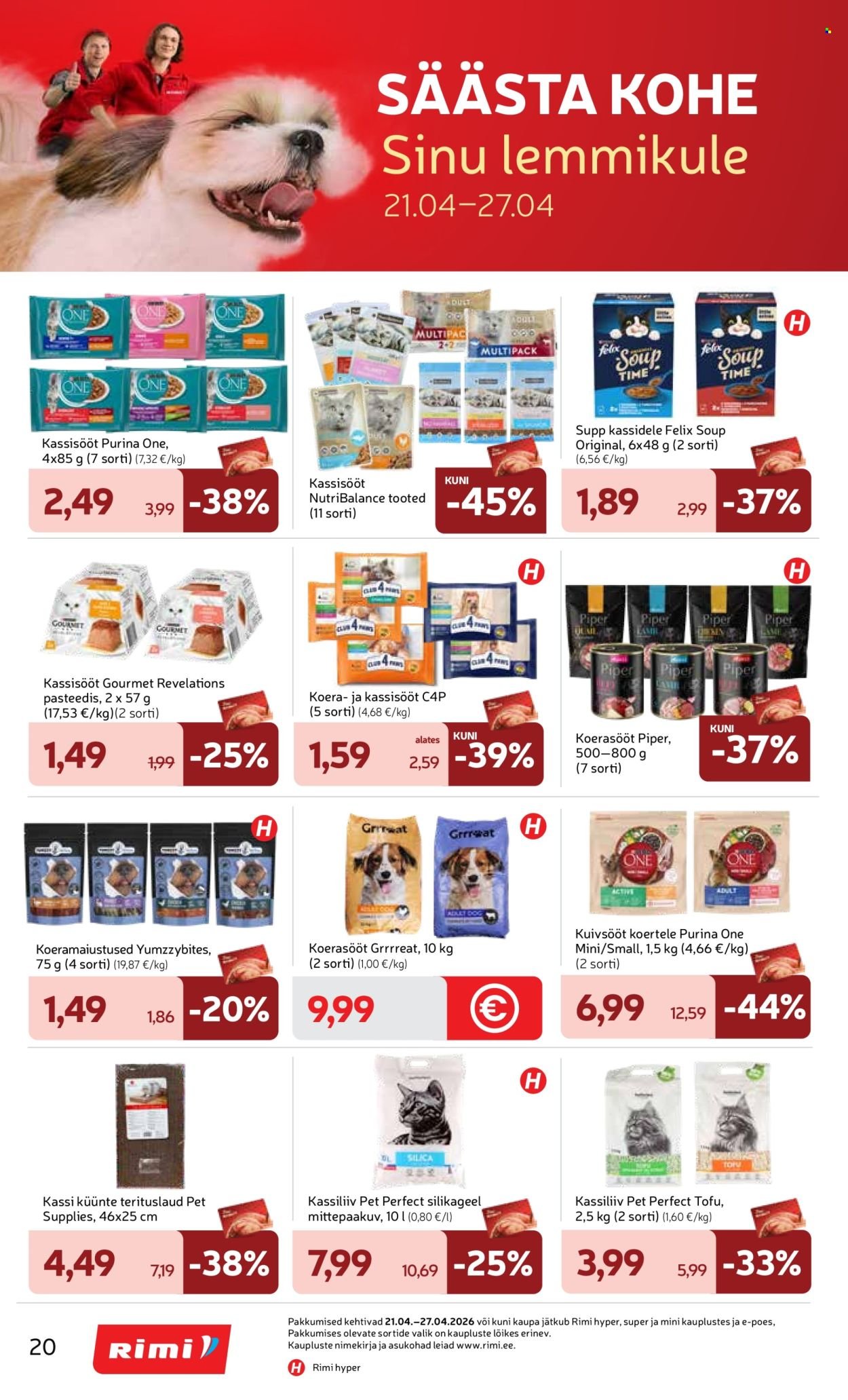 RIMI kliendileht - Kliendileht