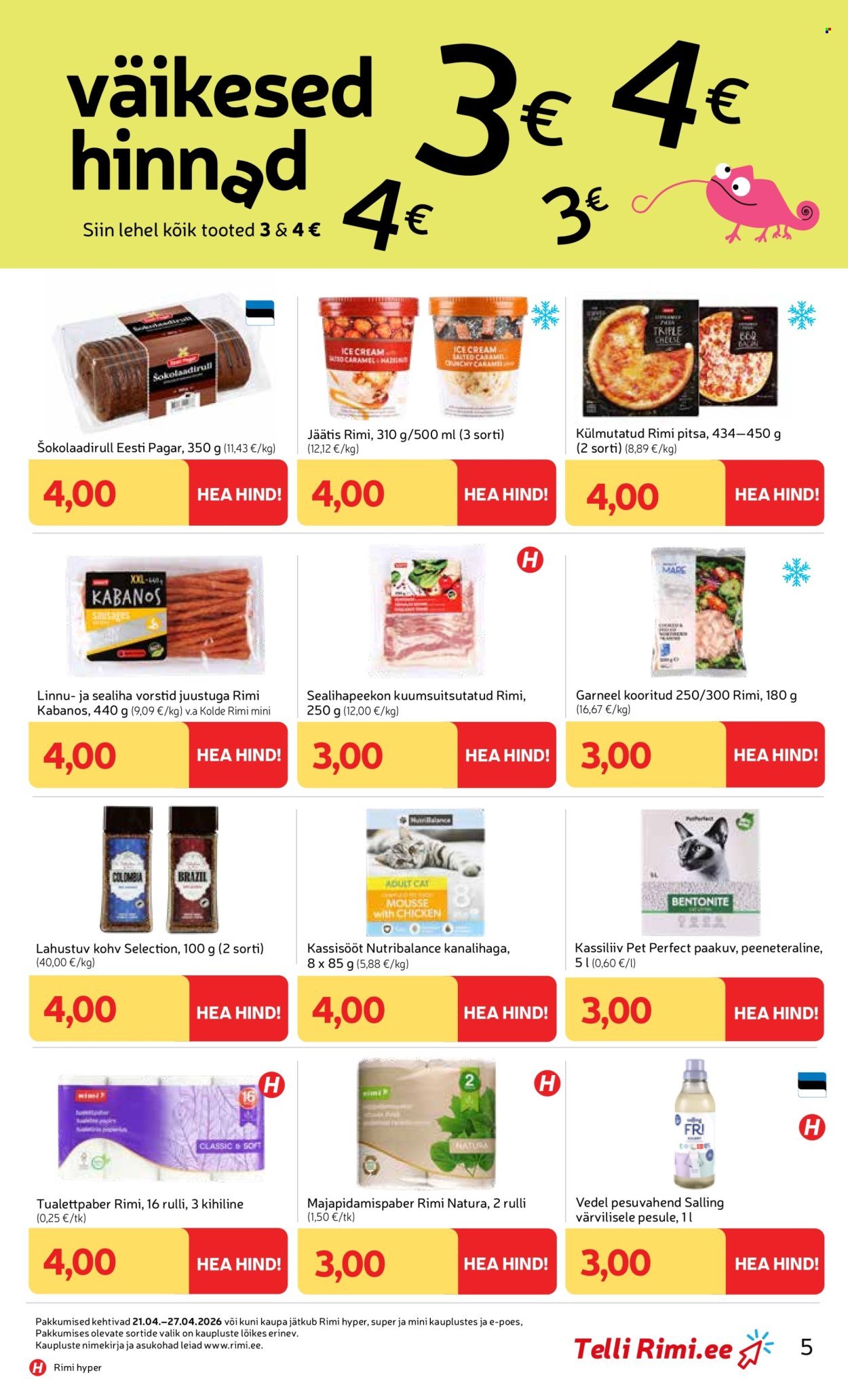 RIMI kliendileht - Kliendileht