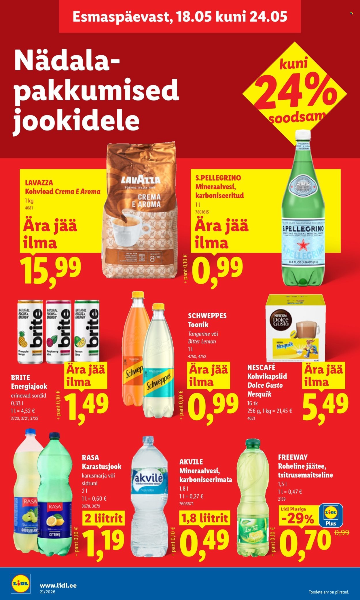 LIDL kliendileht - Kliendileht