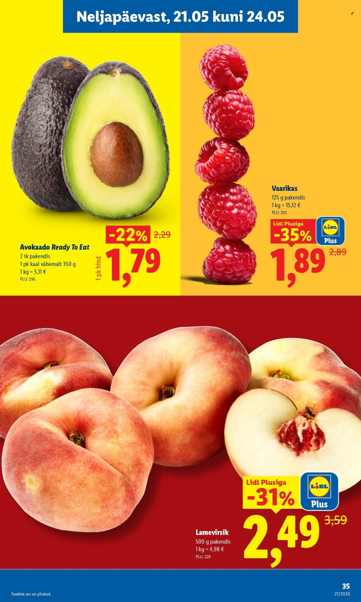 LIDL kliendileht - Kliendileht