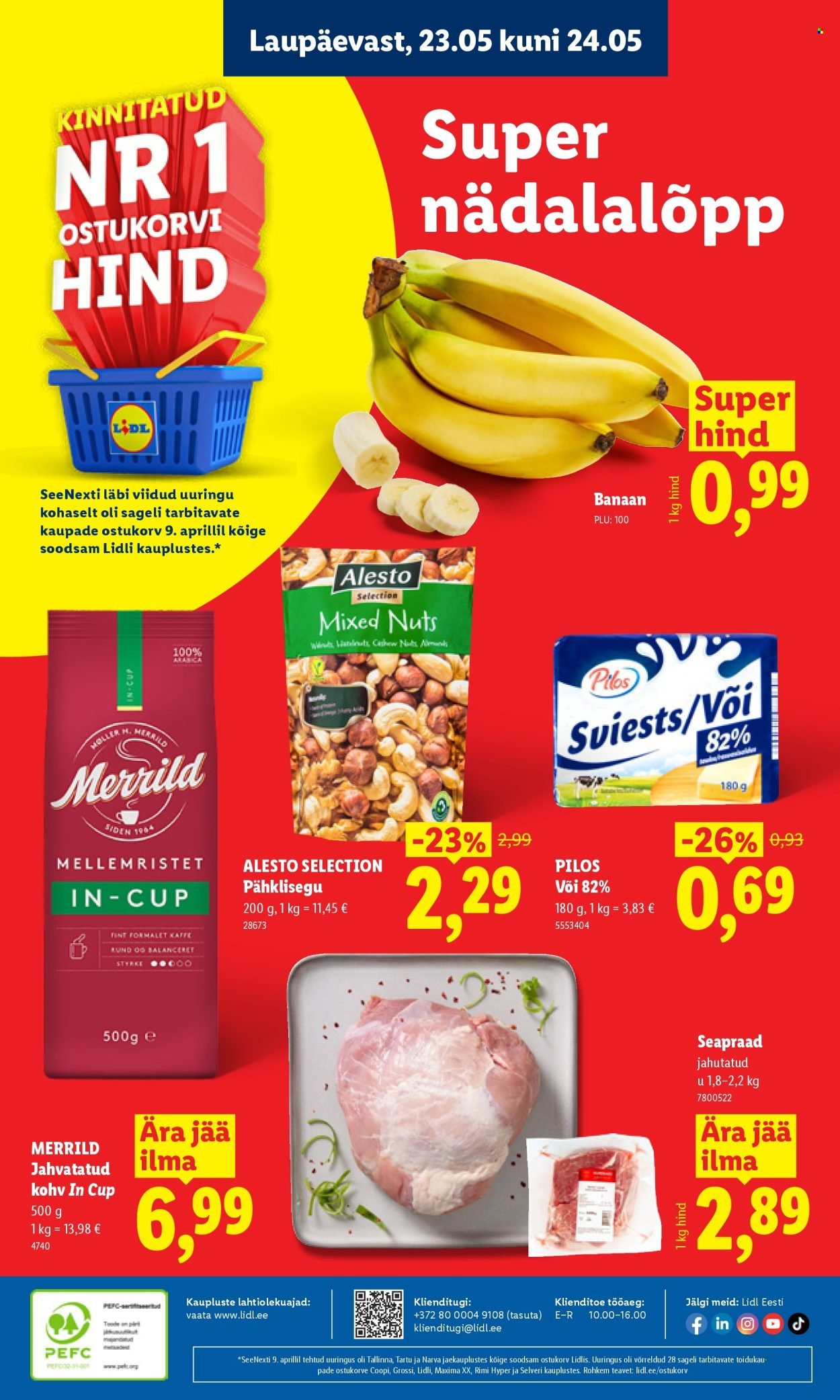 LIDL kliendileht - Kliendileht