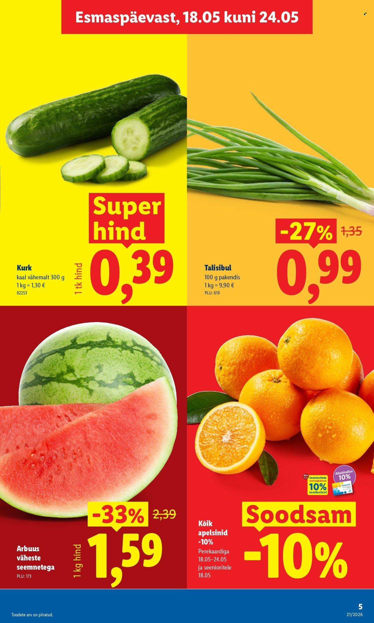 LIDL kliendileht - Kliendileht