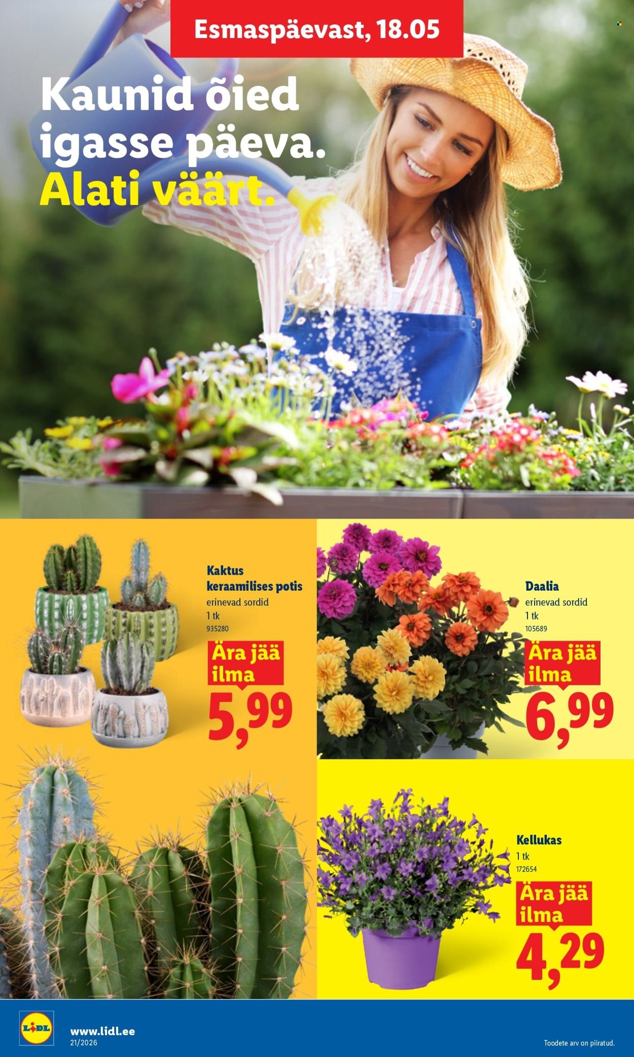 LIDL kliendileht - Kliendileht