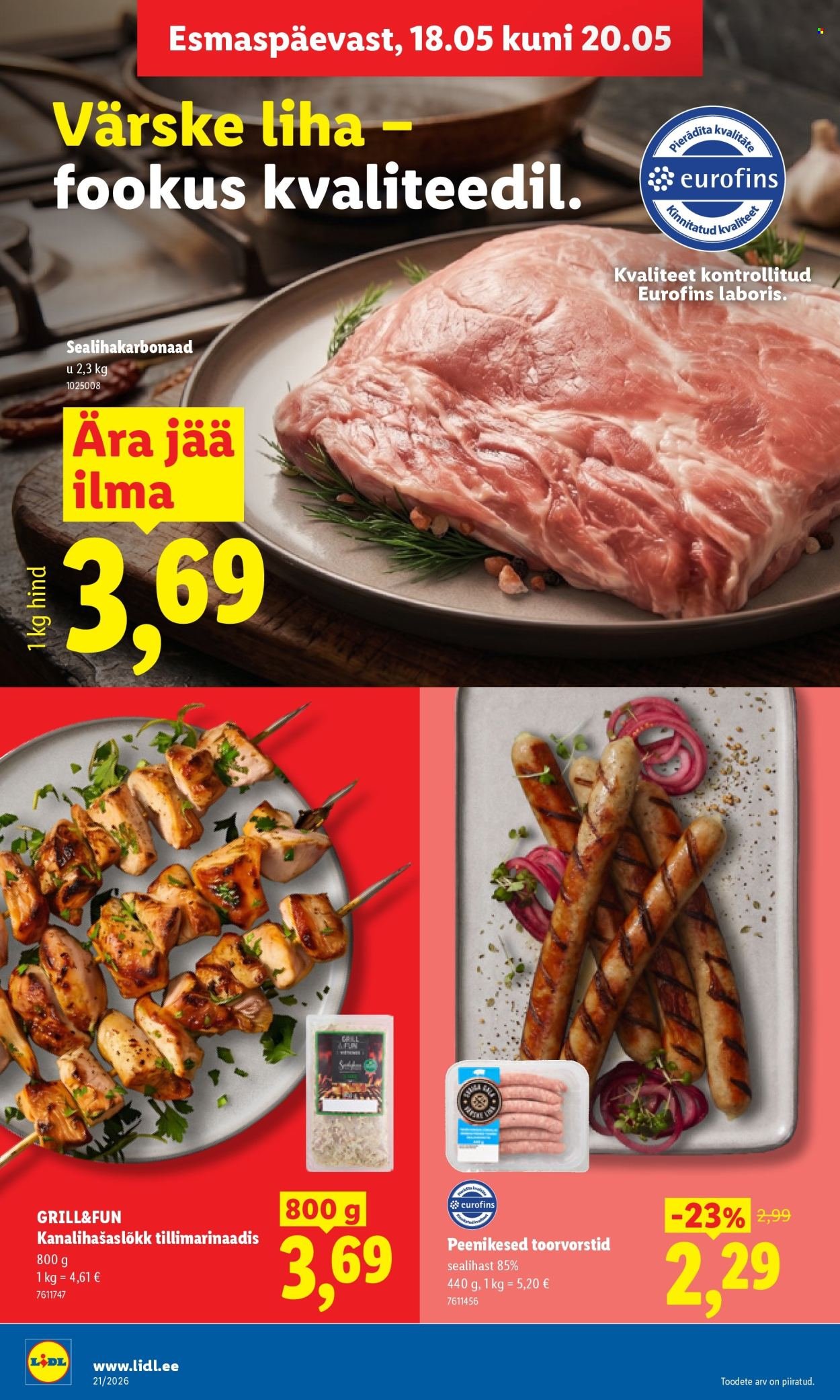 LIDL kliendileht - Kliendileht