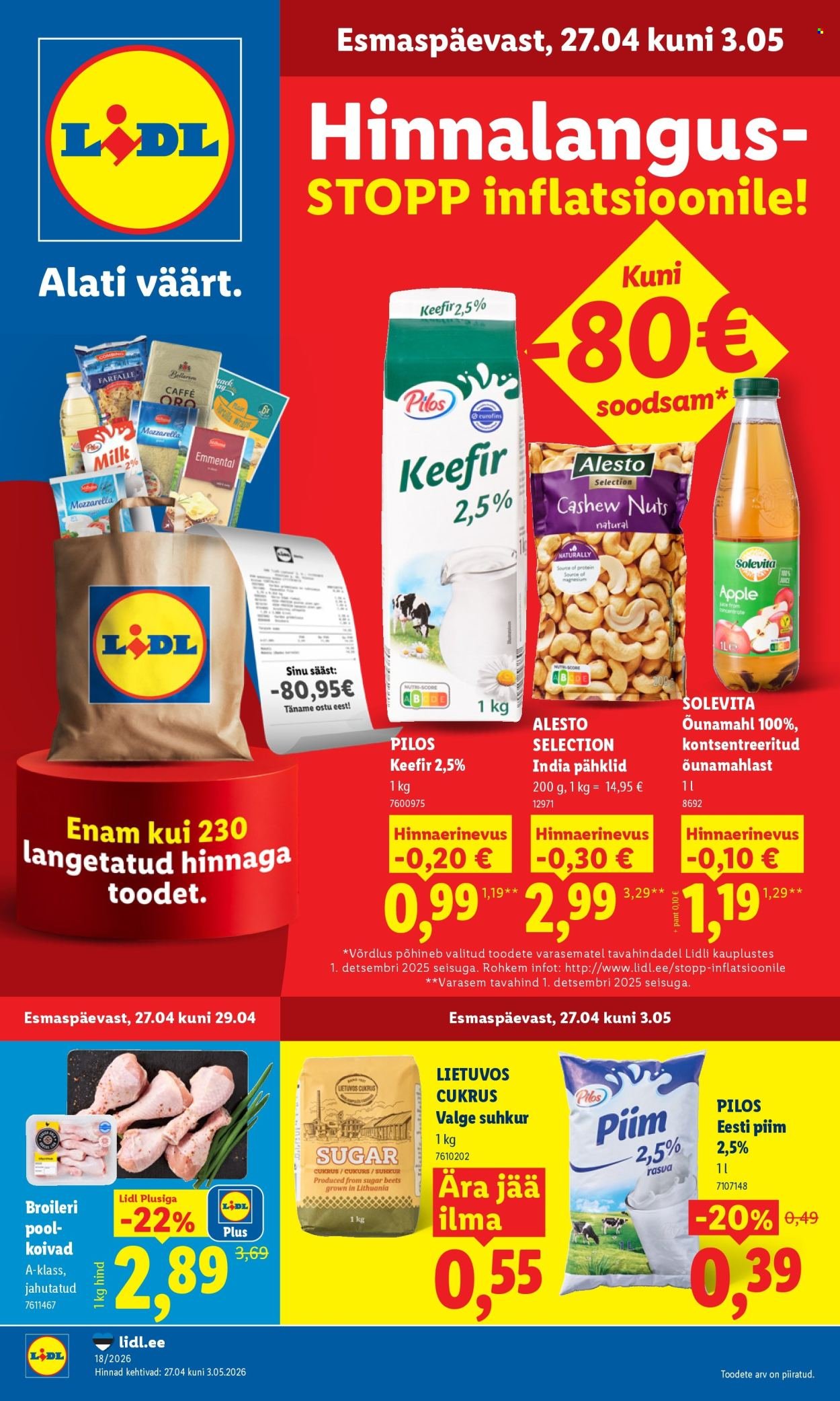 LIDL kliendileht - Kliendileht