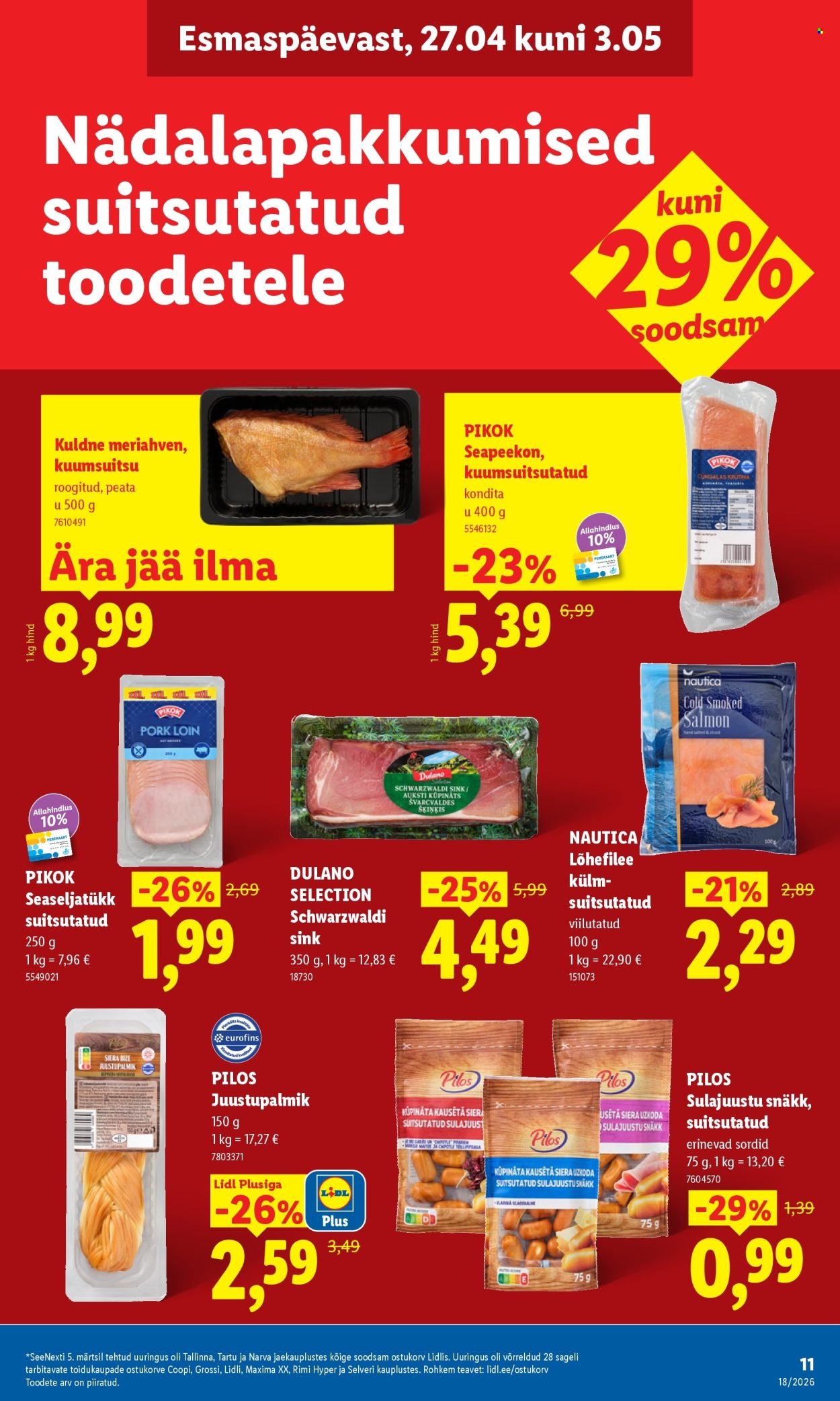 LIDL kliendileht - Kliendileht