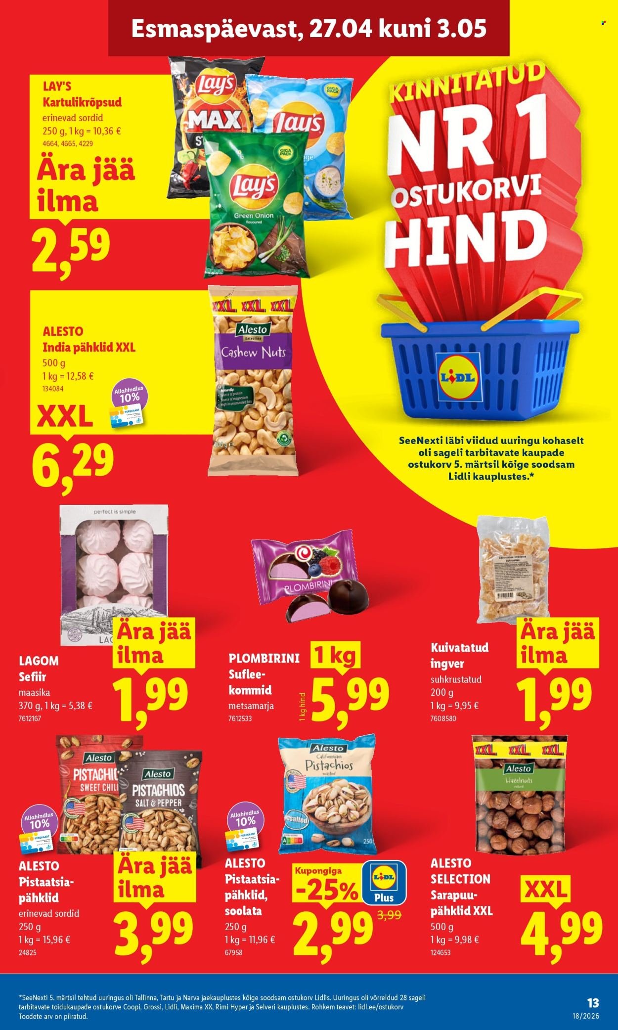 LIDL kliendileht - Kliendileht