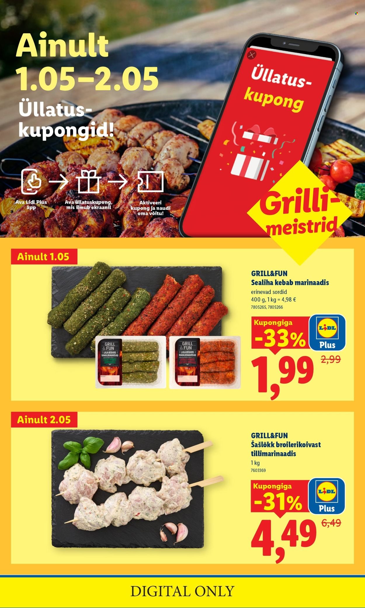 LIDL kliendileht - Kliendileht