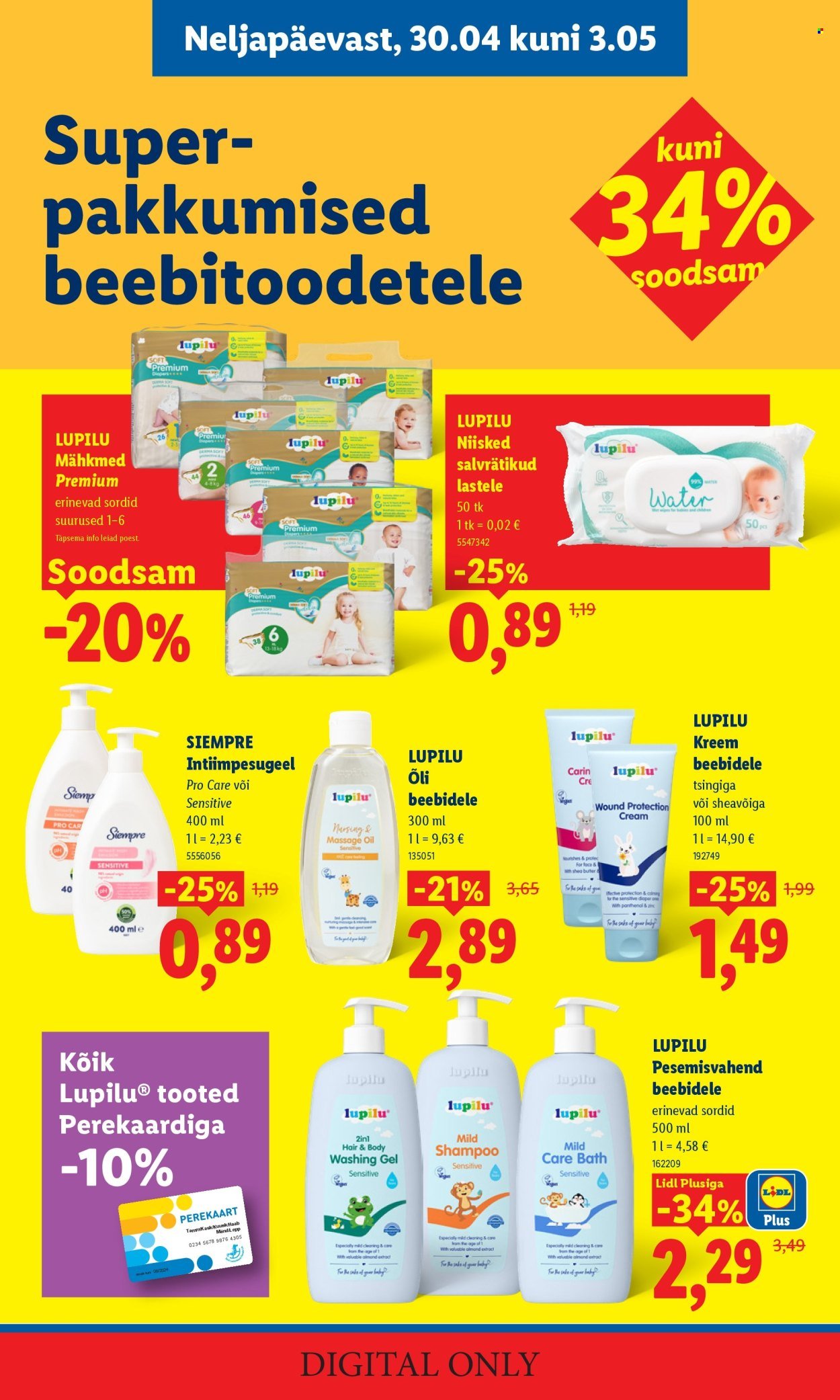 LIDL kliendileht - Kliendileht