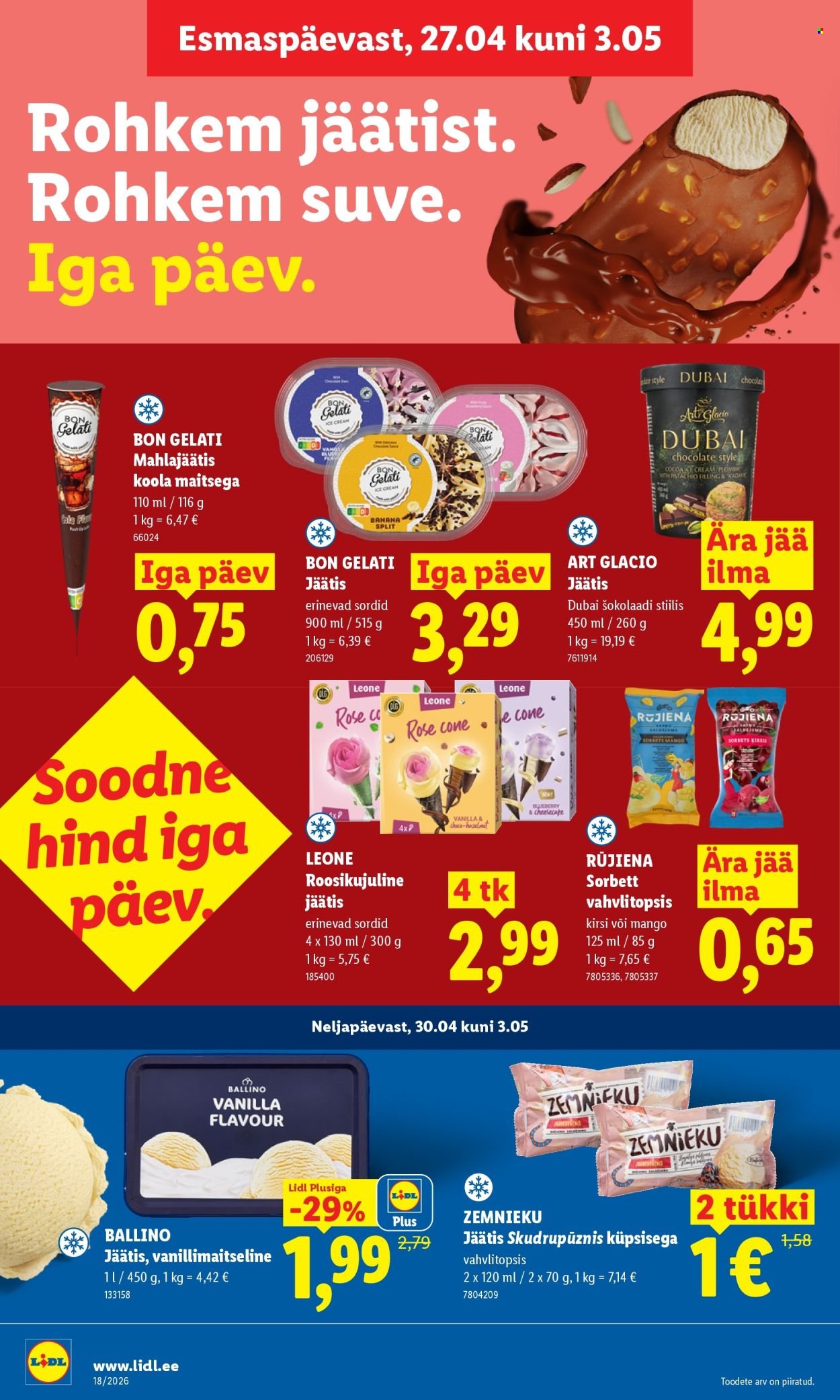 LIDL kliendileht - Kliendileht