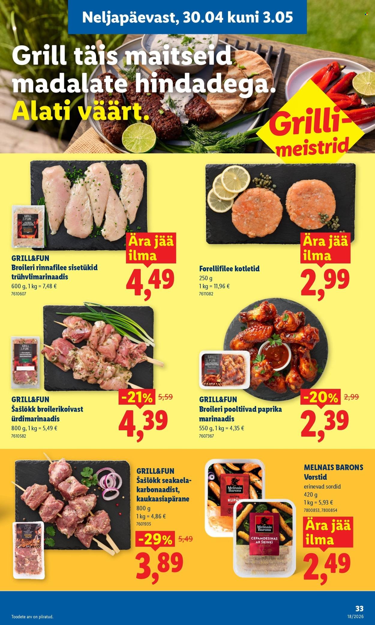 LIDL kliendileht - Kliendileht