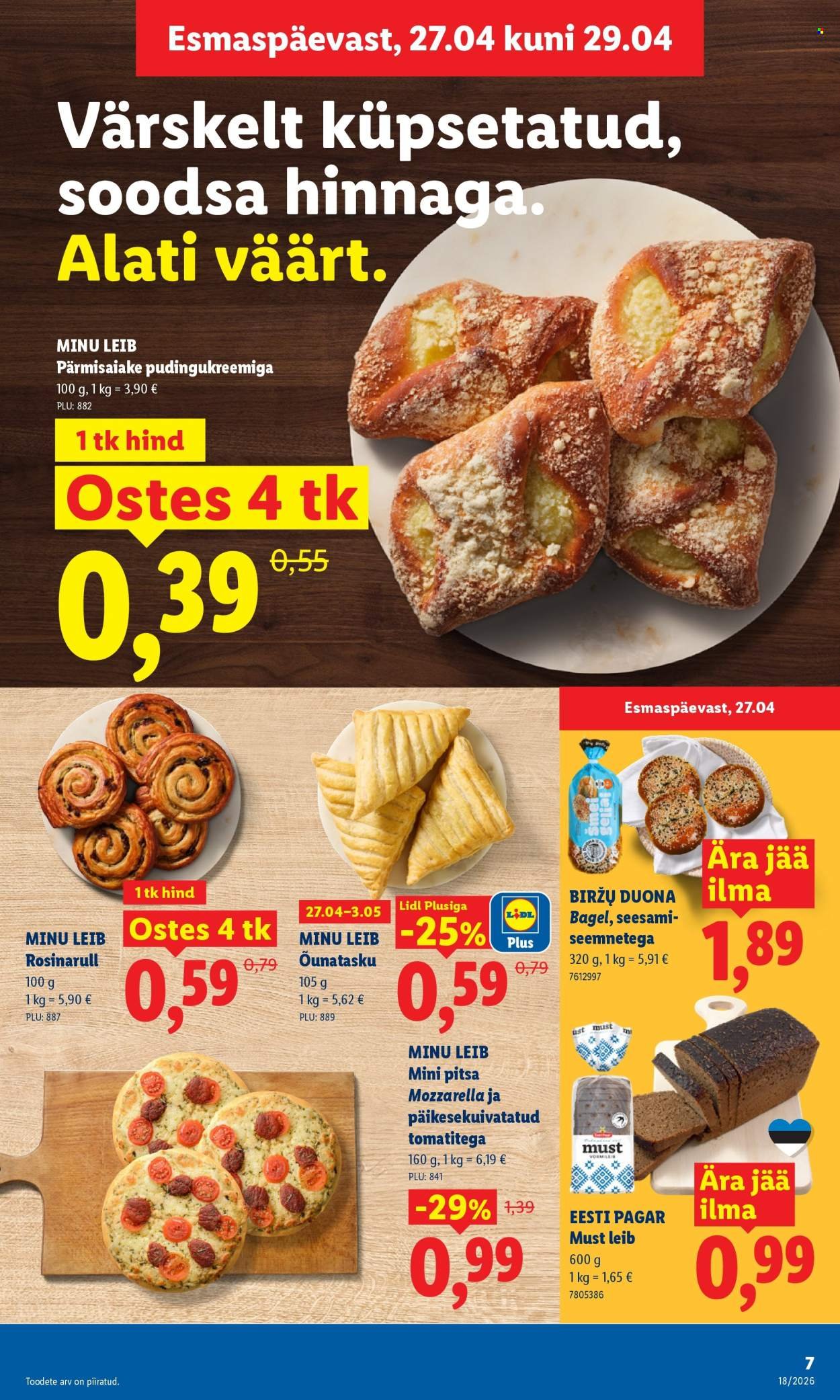 LIDL kliendileht - Kliendileht