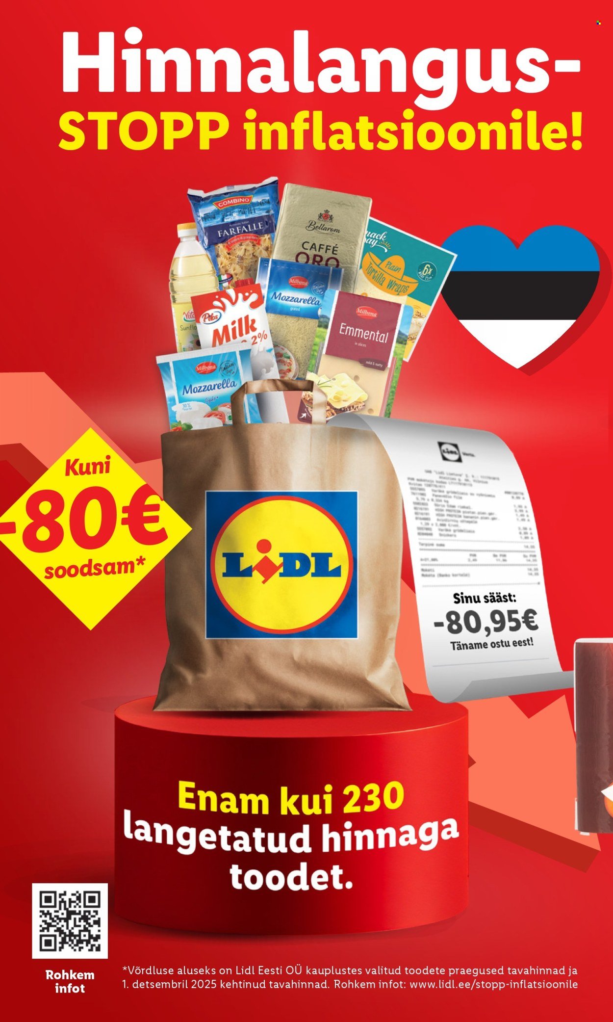 LIDL kliendileht - Kliendileht