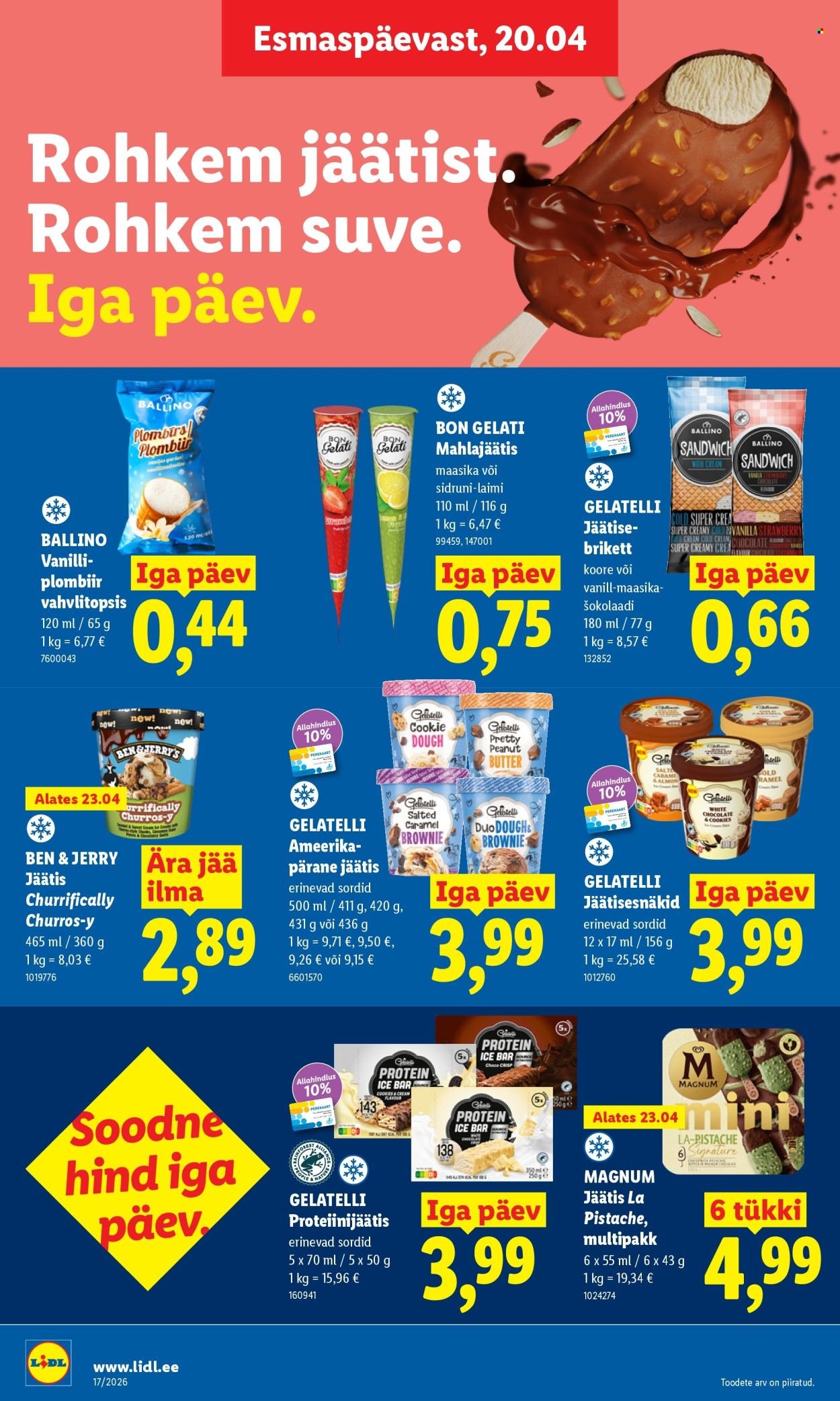 LIDL kliendileht - Kliendileht