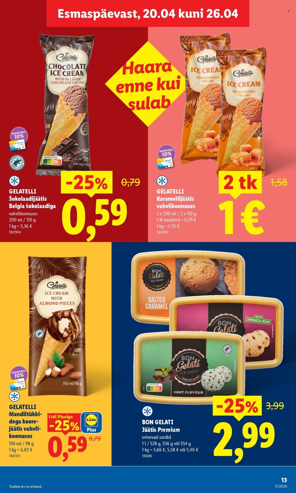 LIDL kliendileht - Kliendileht
