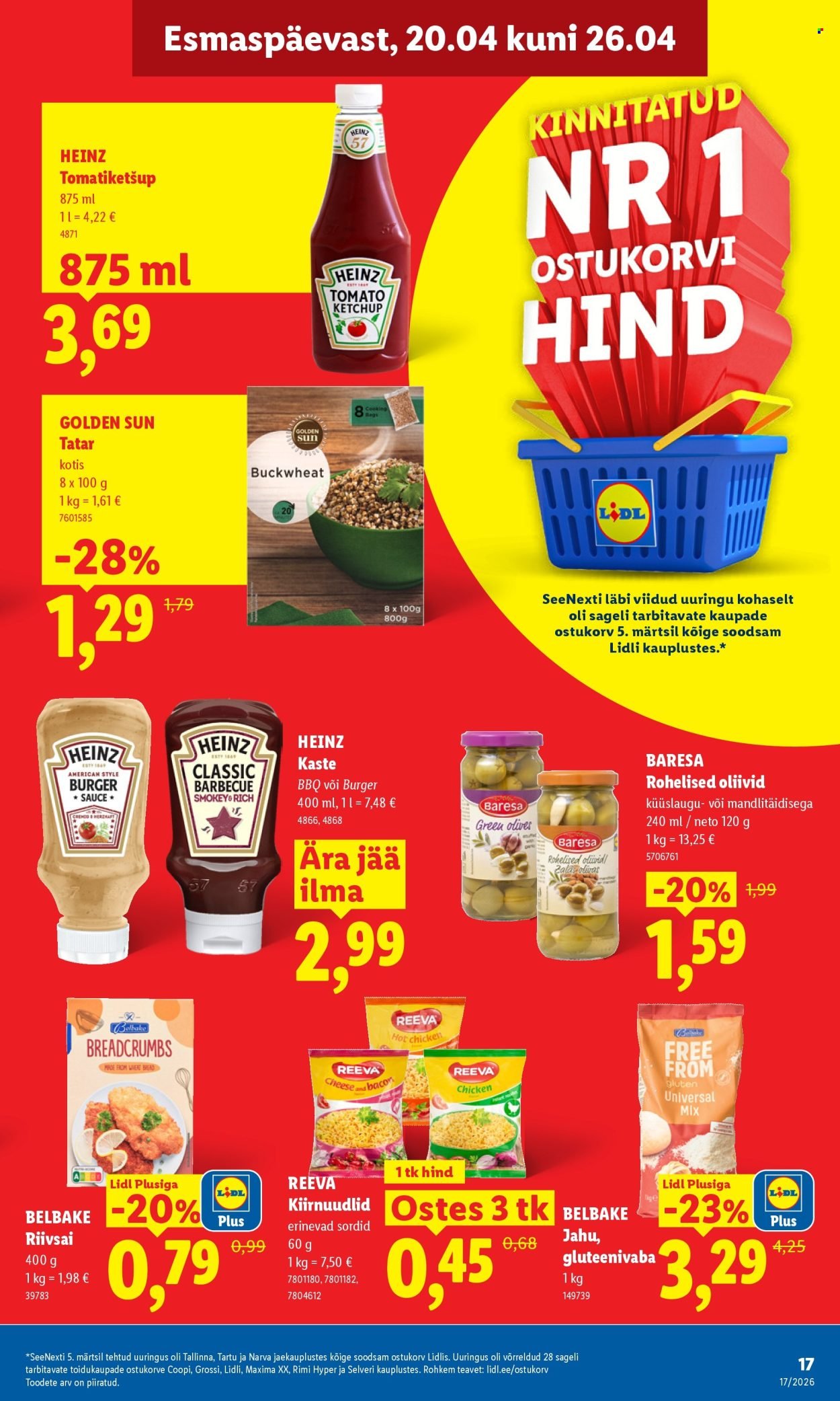 LIDL kliendileht - Kliendileht