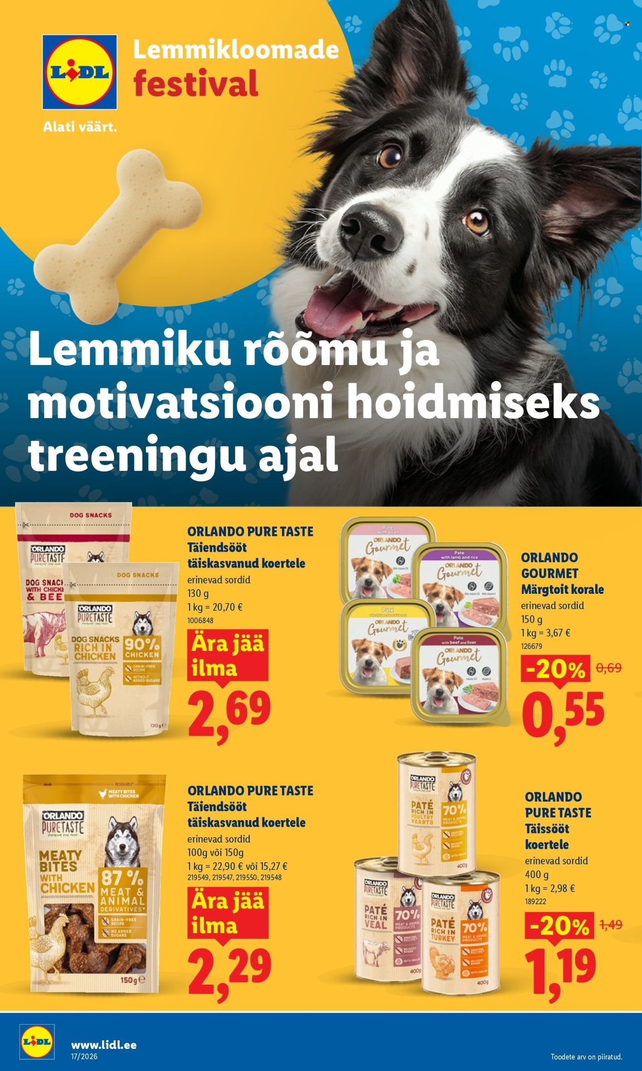 LIDL kliendileht - Kliendileht
