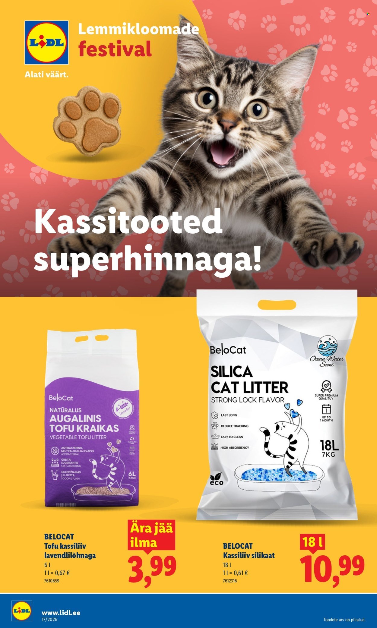 LIDL kliendileht - Kliendileht