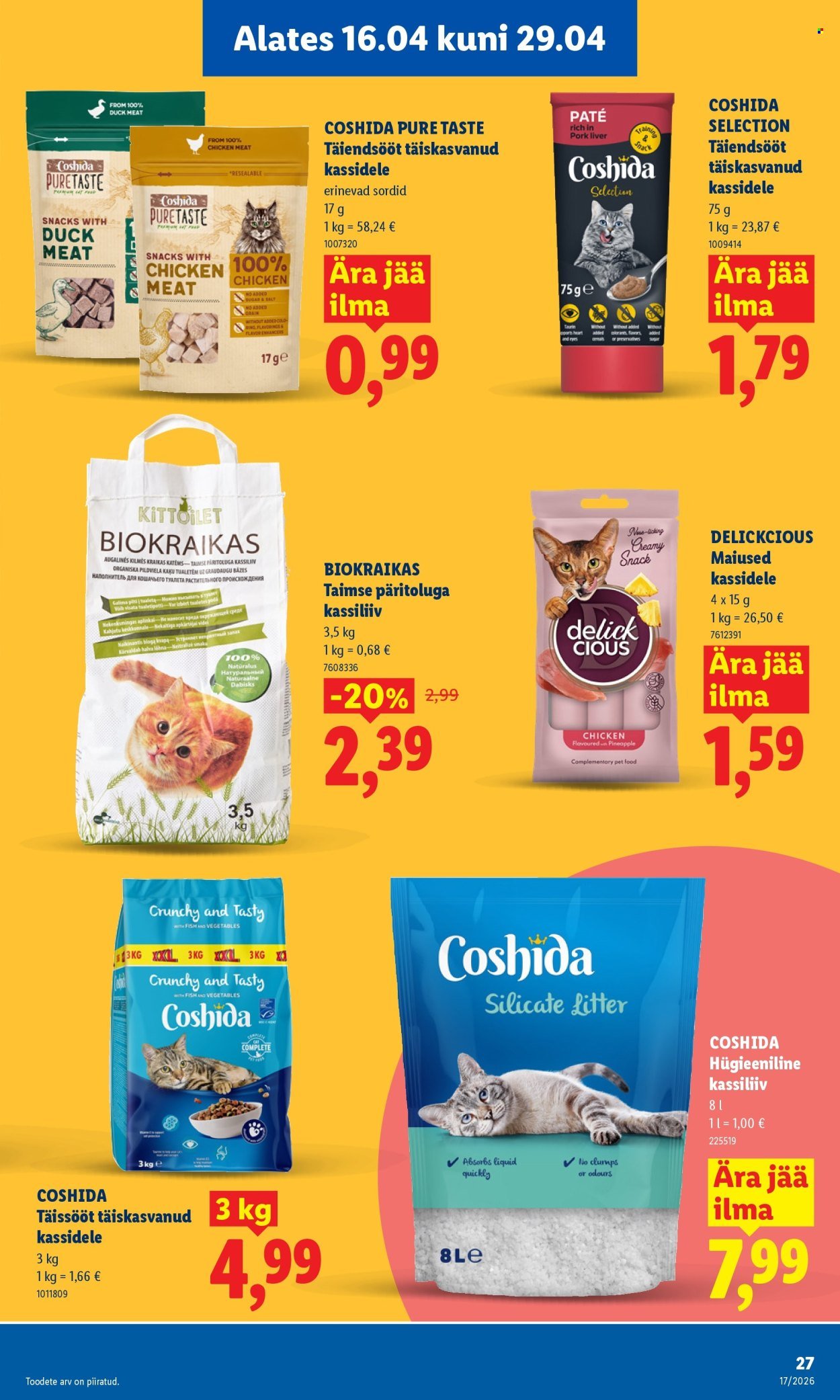 LIDL kliendileht - Kliendileht