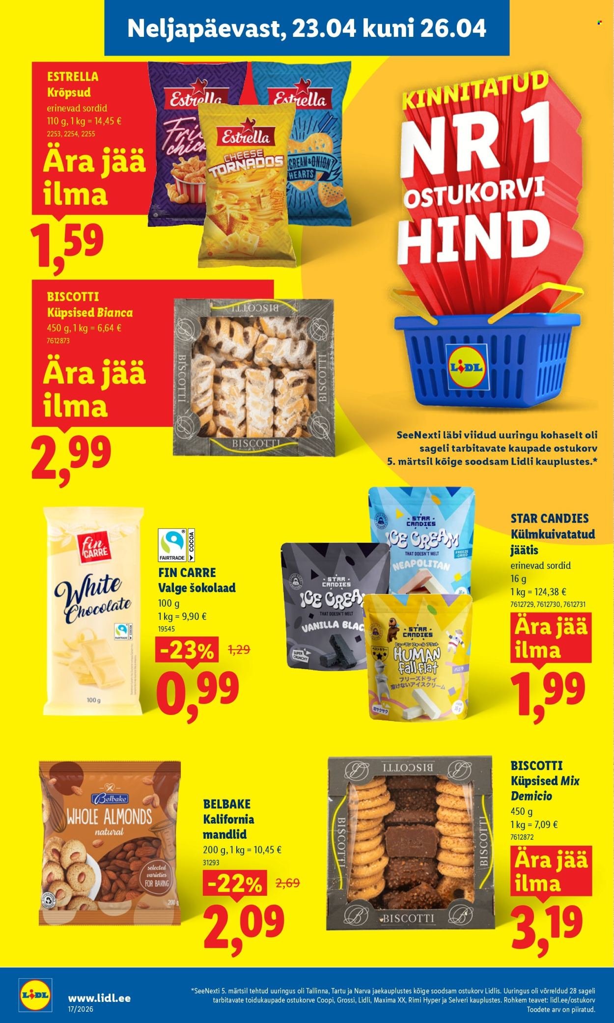 LIDL kliendileht - Kliendileht