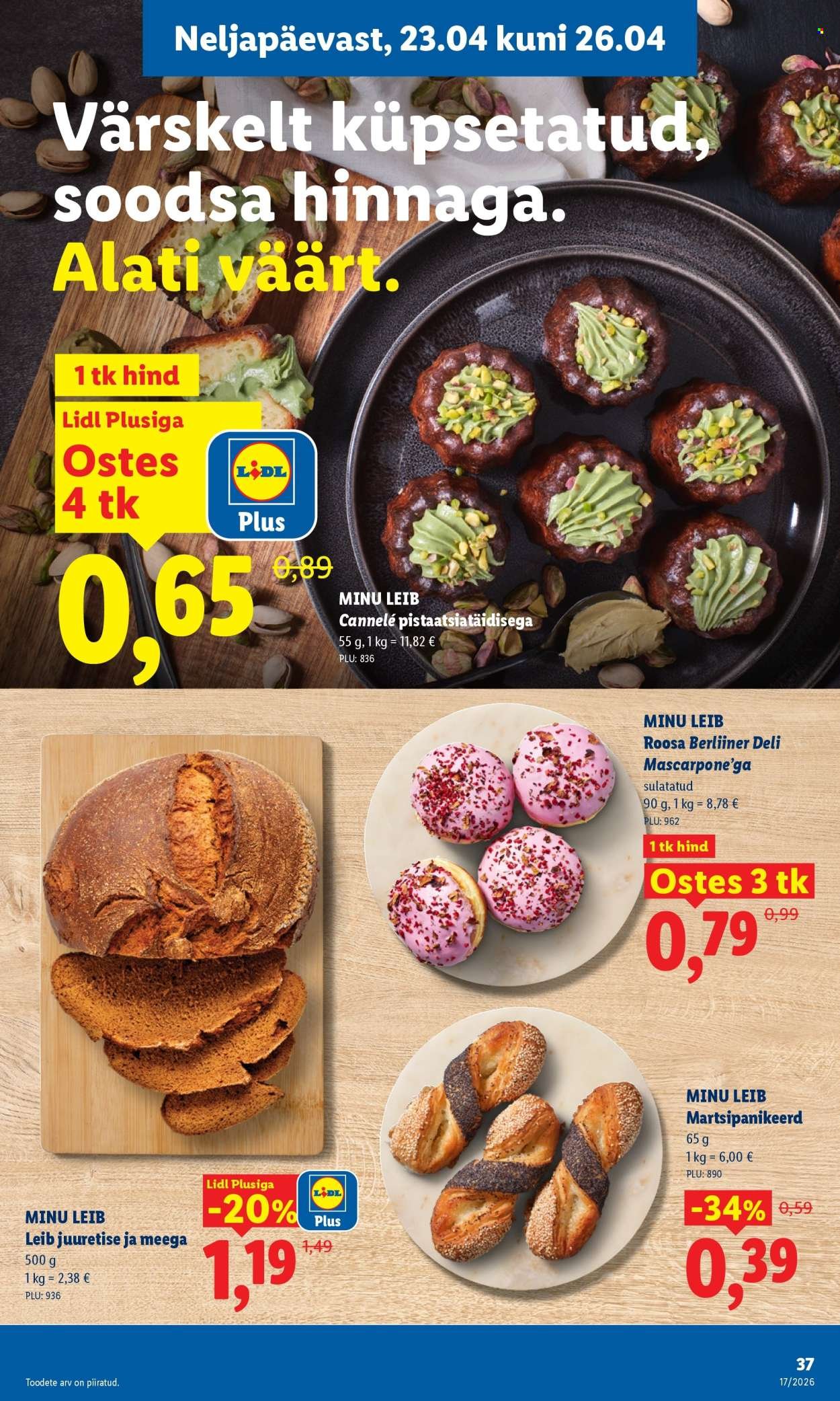 LIDL kliendileht - Kliendileht