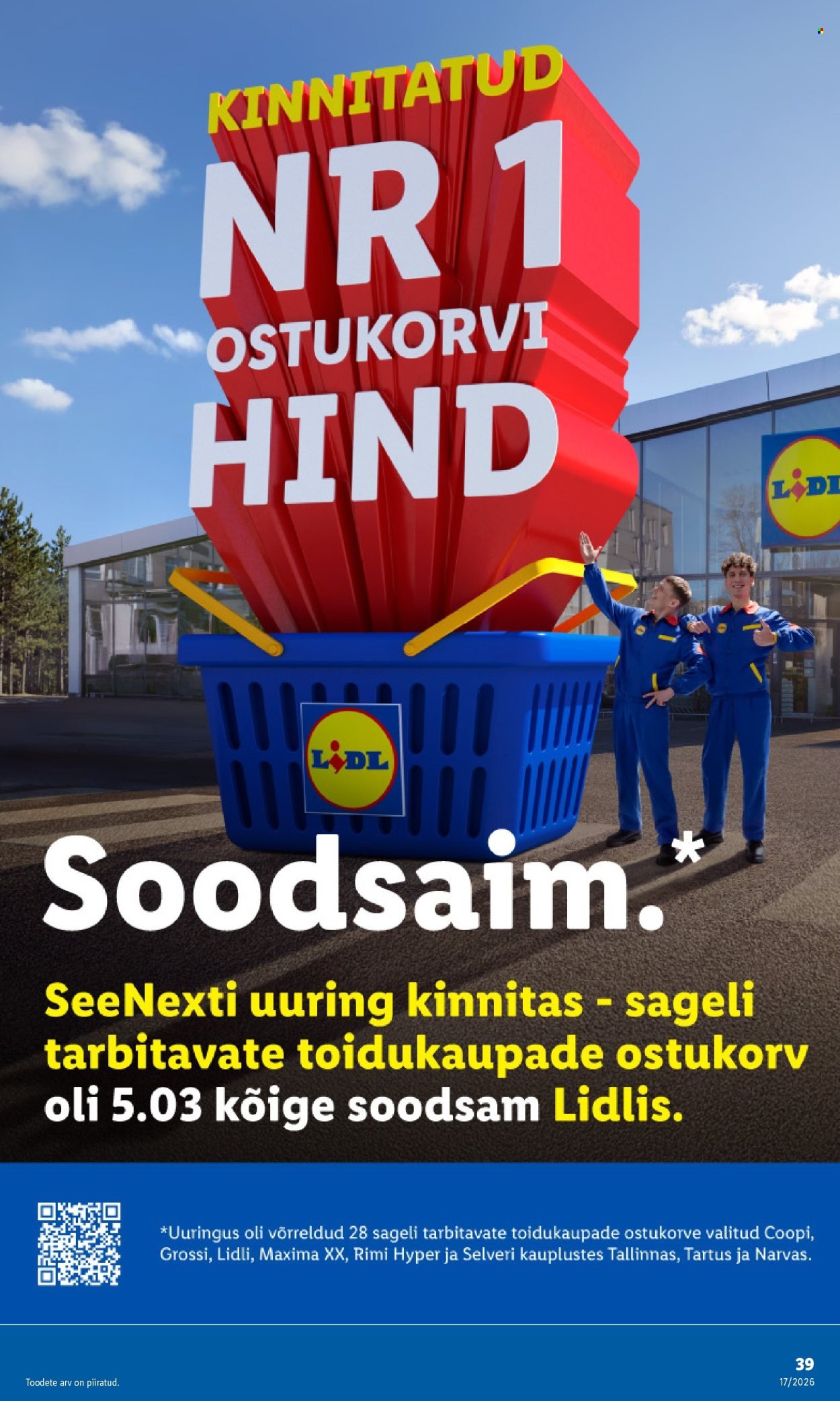 LIDL kliendileht - Kliendileht